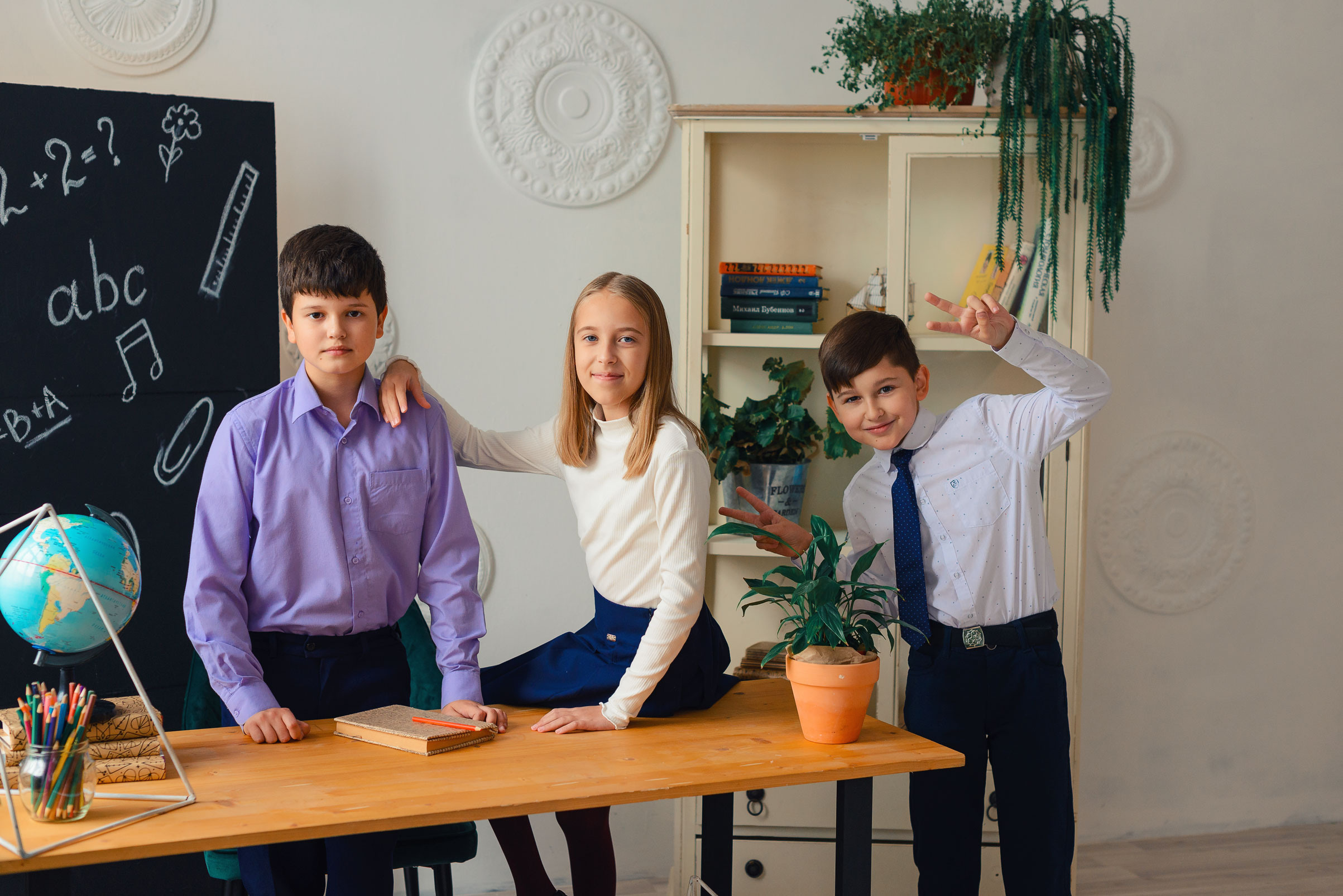 Школьные фотосессии. Семейный и детский фотограф в Рязани