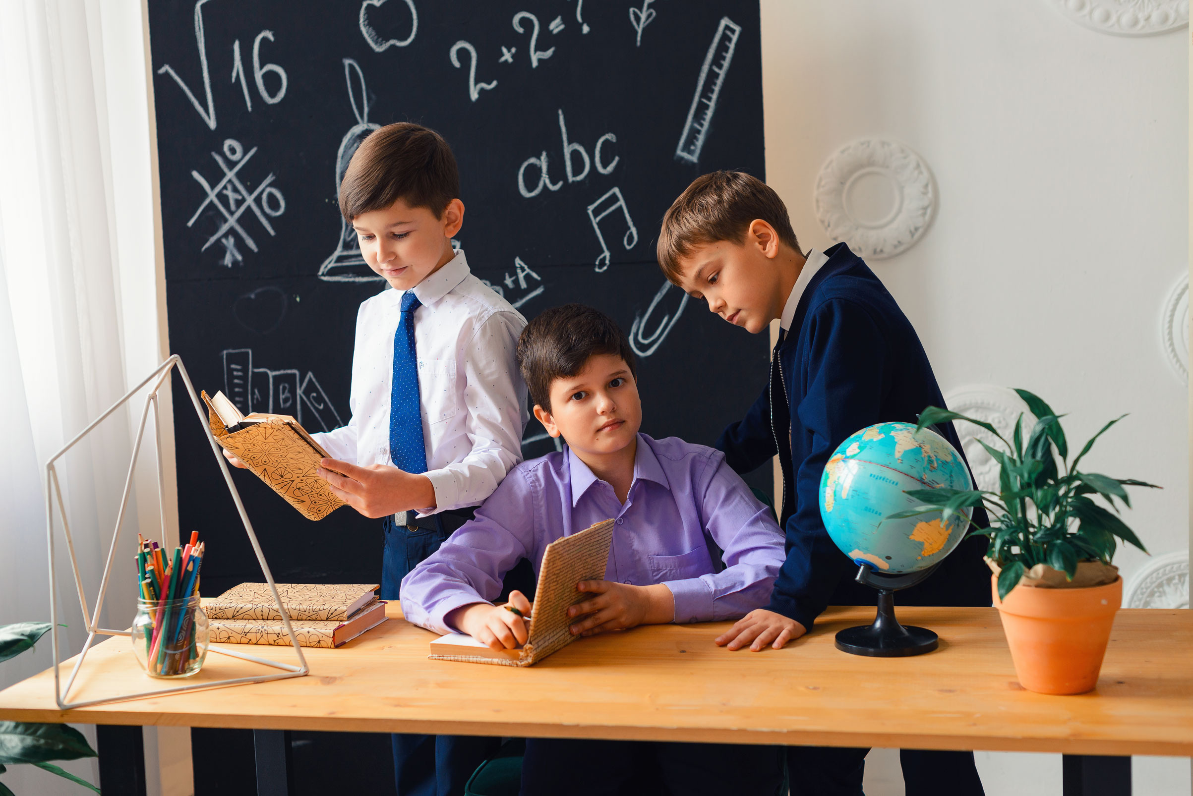 Школьные фотосессии. Семейный и детский фотограф в Рязани