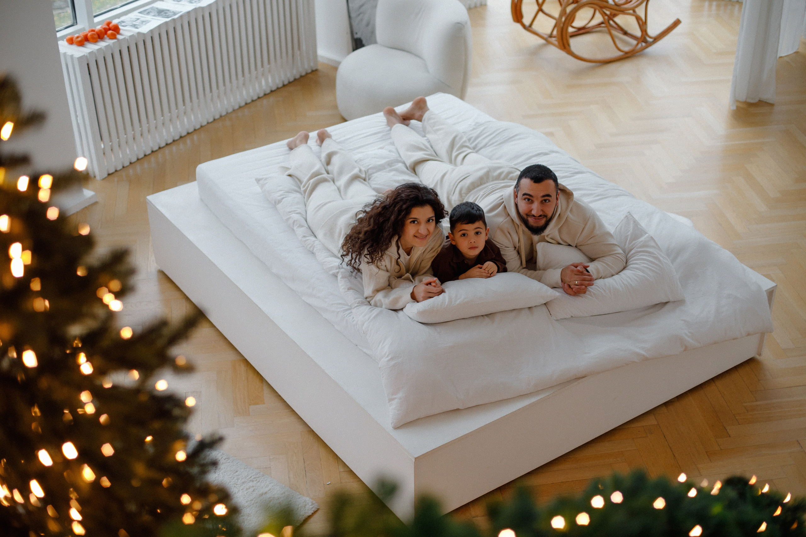 Семейная новогодняя фотосессия в Москве