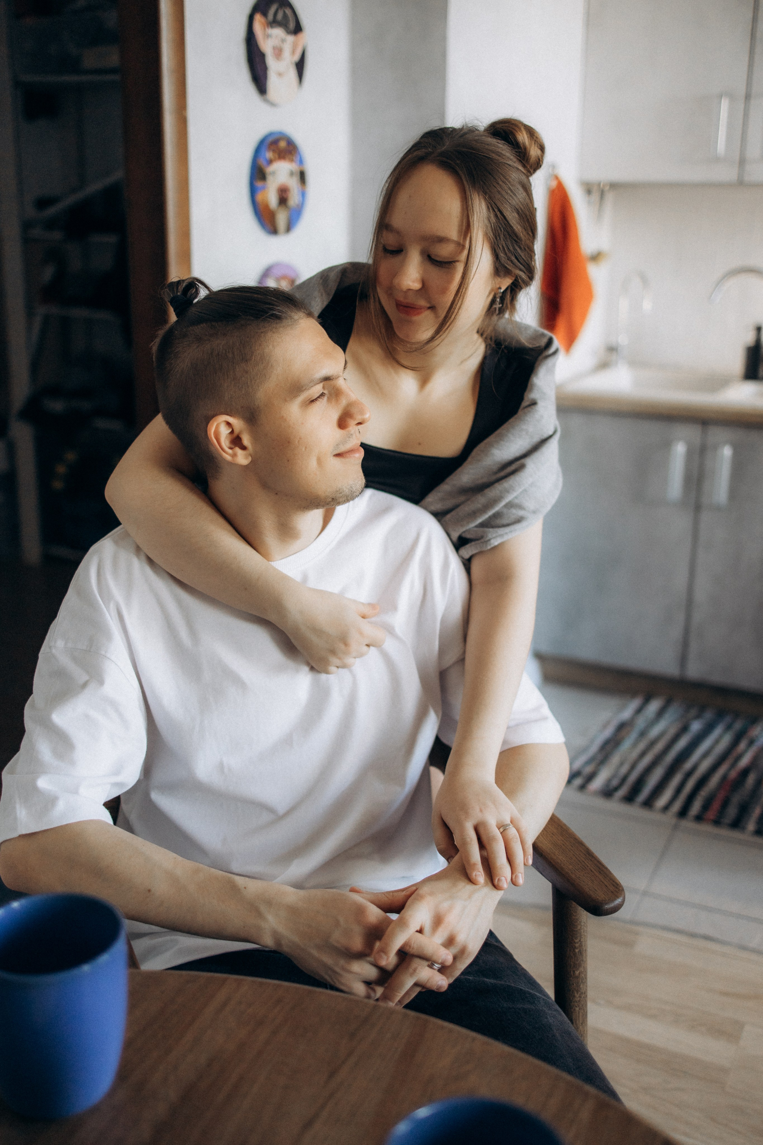Таня, Егор и Луна. Фотограф анималист в Казани Алина Сулейманова. Фотограф животных
