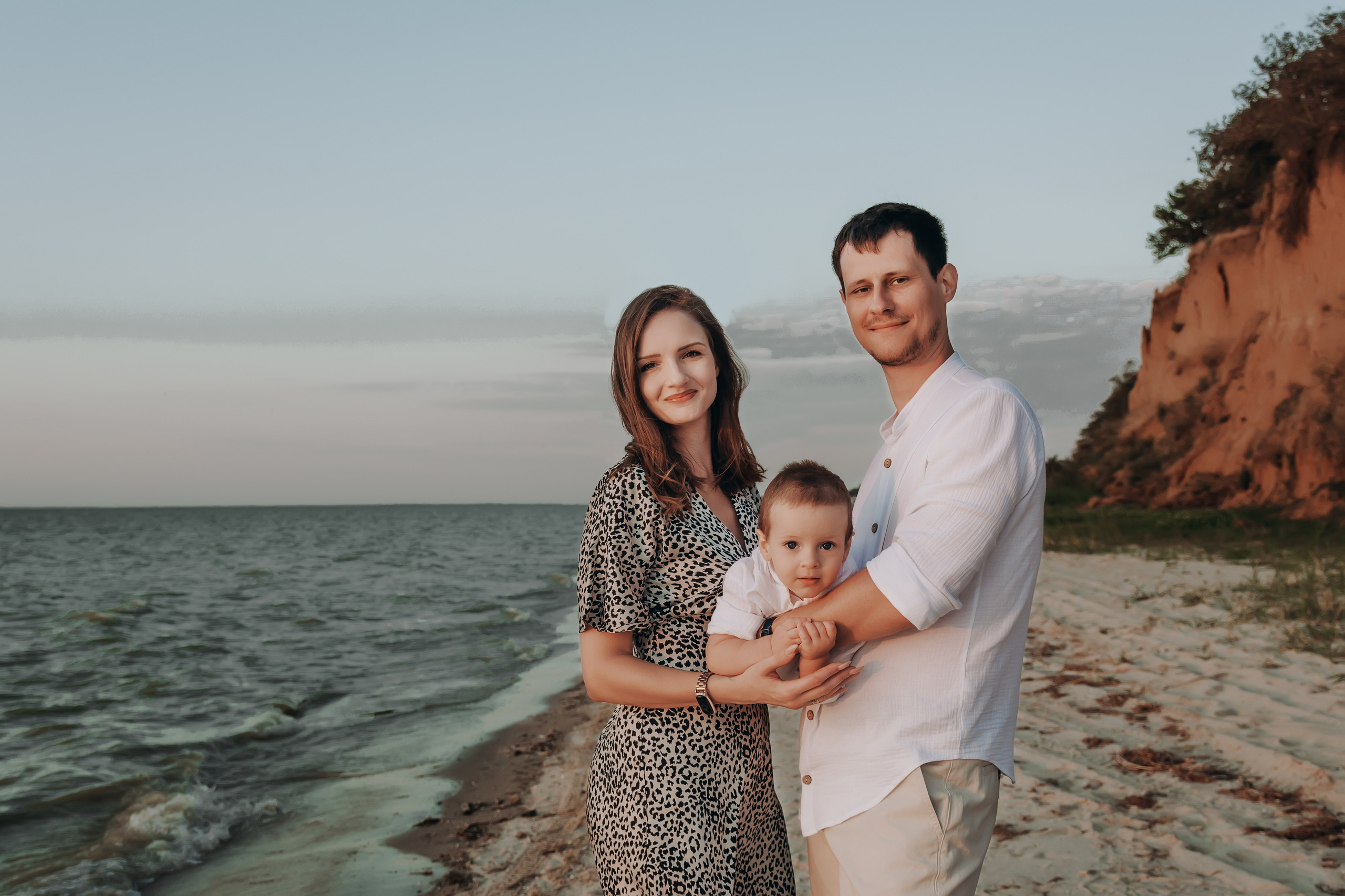Фотосессия прогулки у моря. Семейный и детский фотограф Кущ Наташа