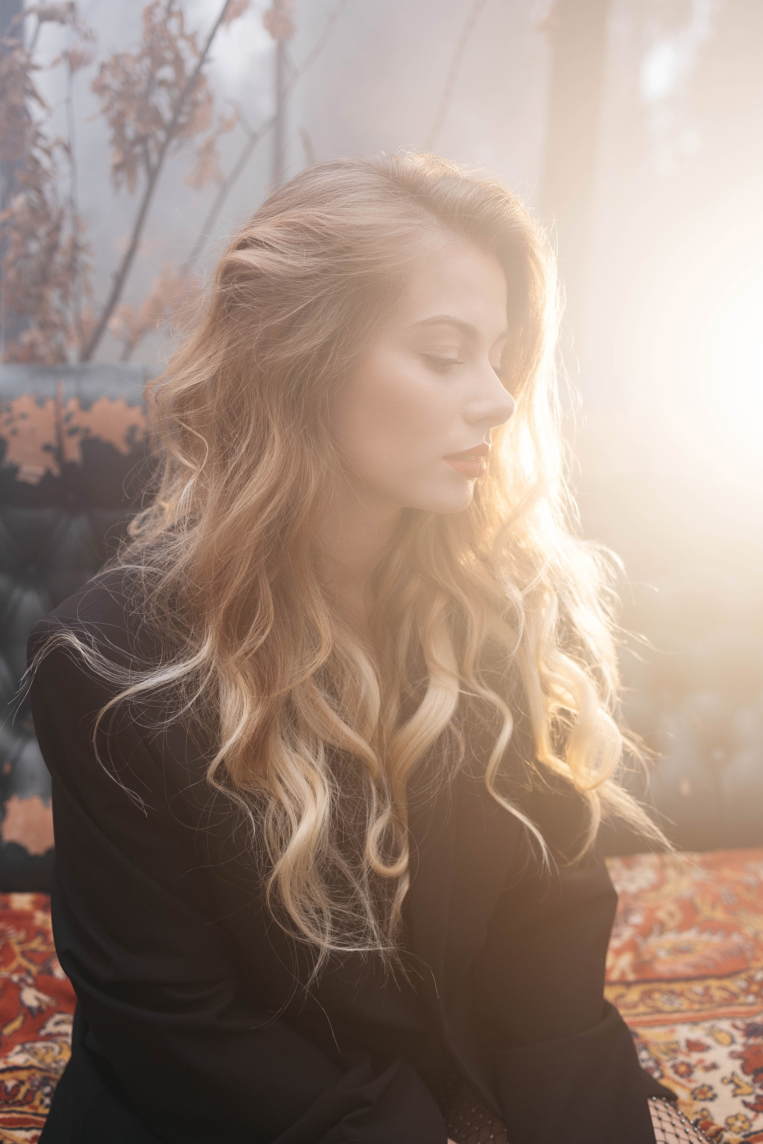 Ира в оранжереи. Фотограф в Твери Лагодная Яна