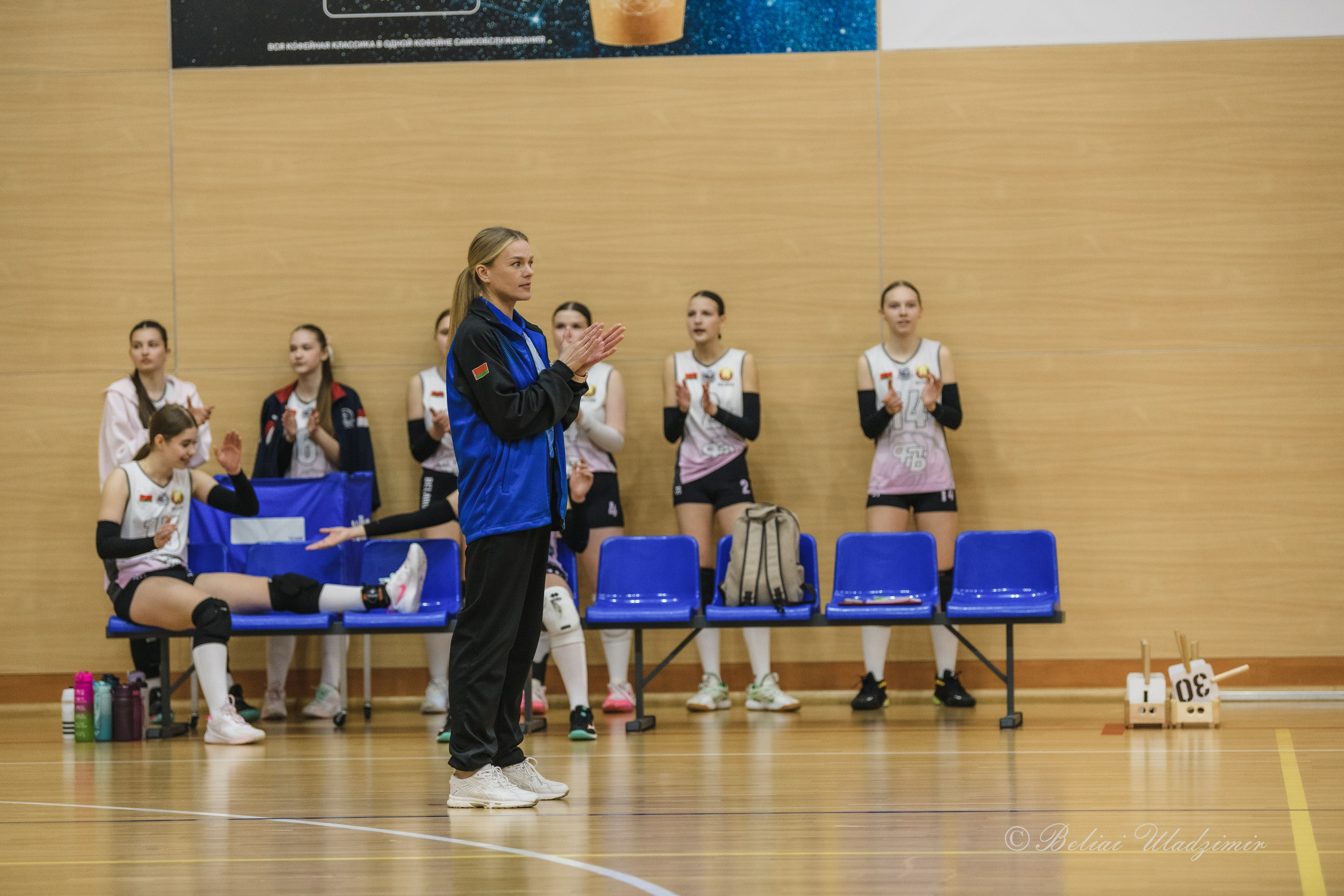 Первенство Республики Беларусь по волейболу среди девушек 2010–2011 гр. Репортажный фотограф Владимир Беляй