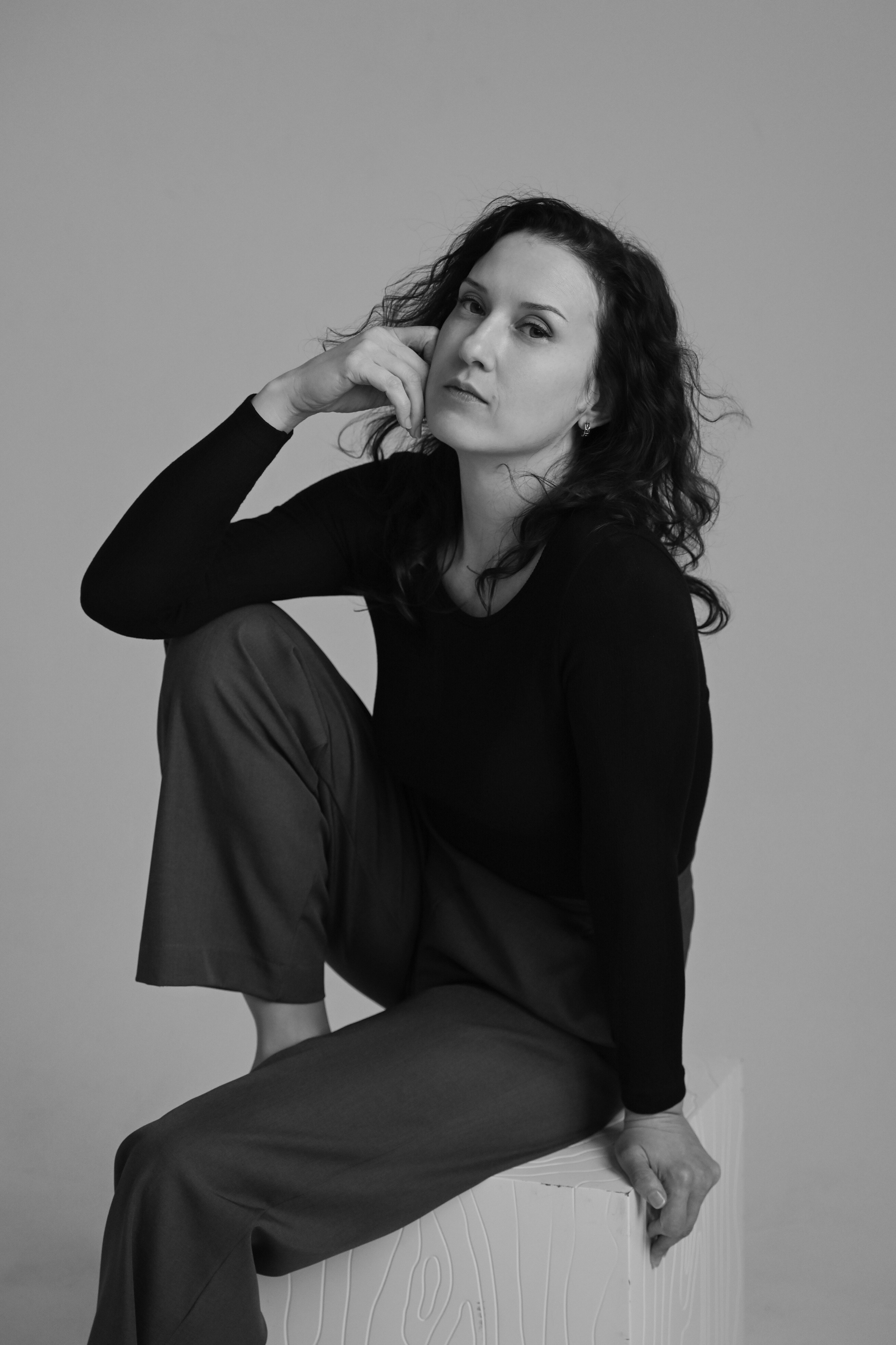 Потретная женская фотосессия. Портретный фотограф в Москве Казьмина Олеся