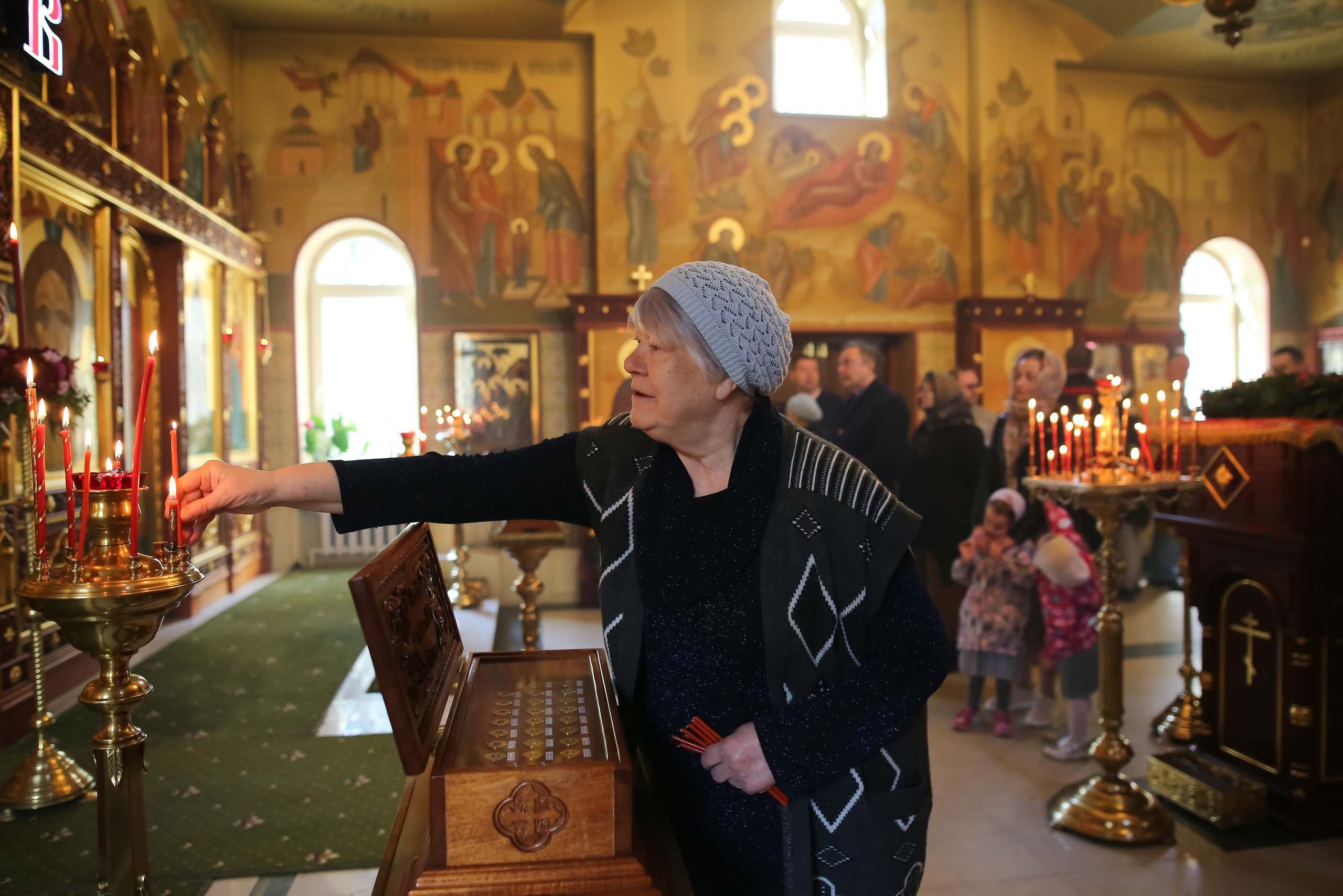 Антипасха храм прп. Сергия Радонежского пос. Красково. Семейный и детский фотограф Анна Петракова