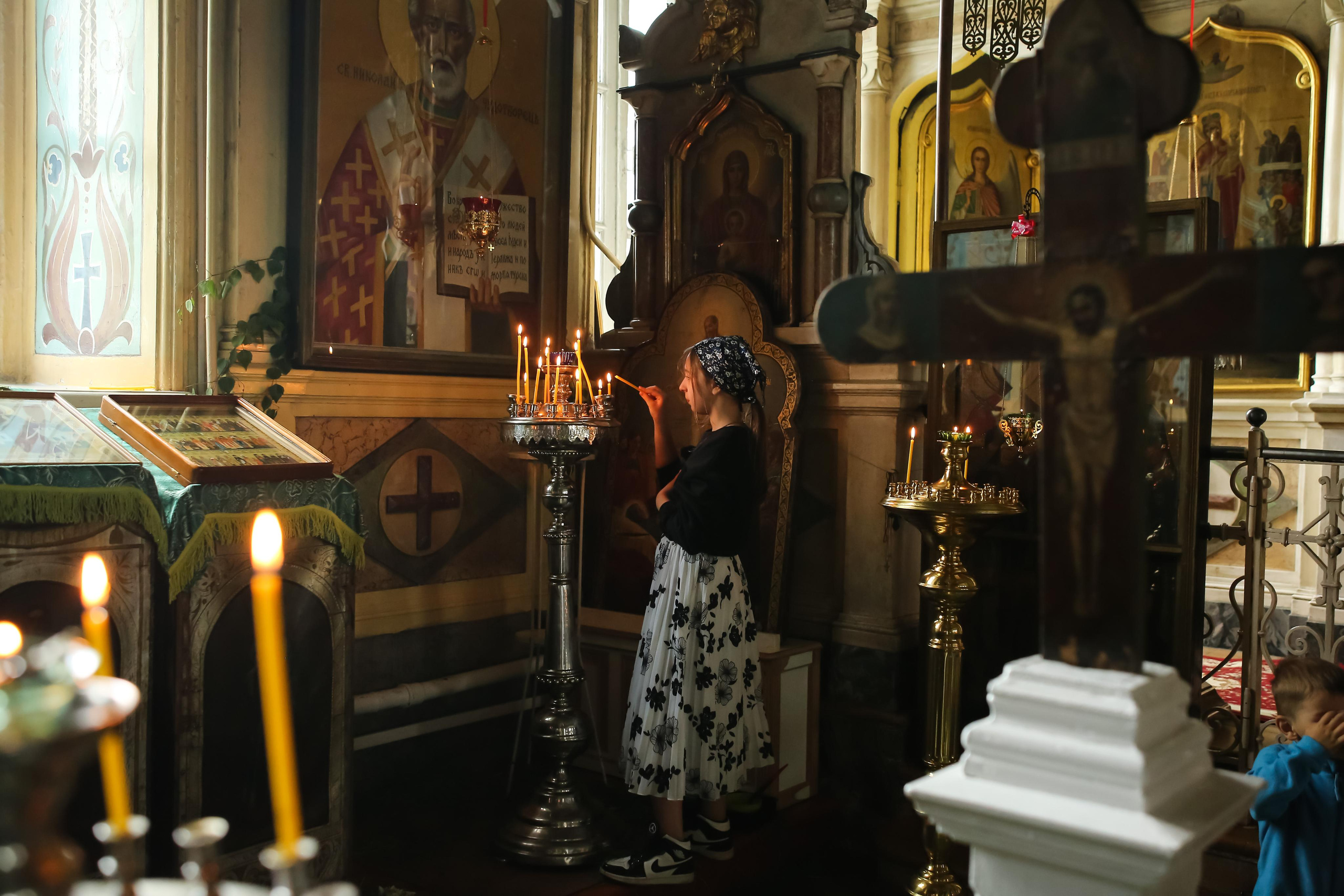 День Святой Троицы — Пятидесятница в Георгиевский храм с. Ванилово. Семейный и детский фотограф Анна Петракова