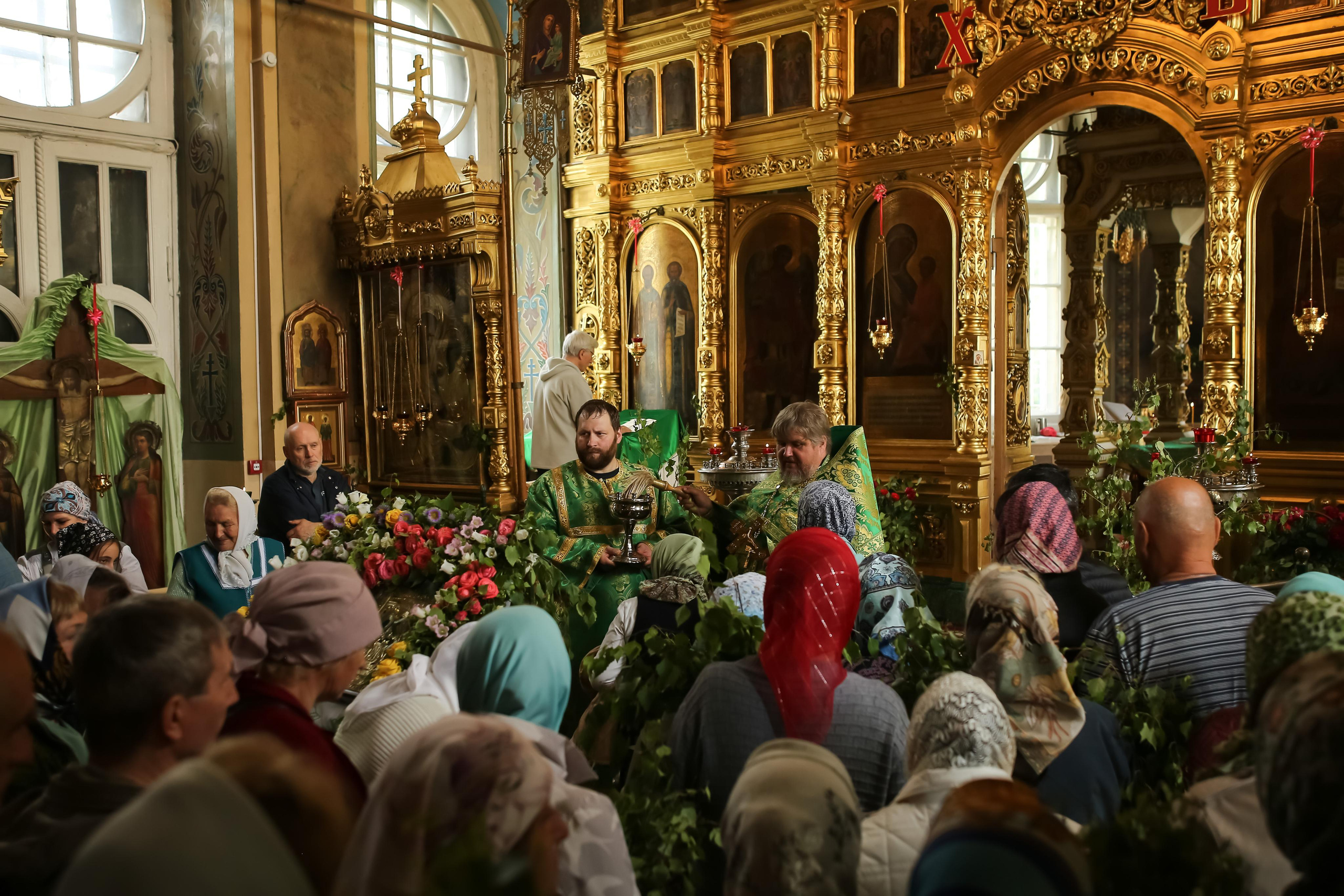 День Святой Троицы — Пятидесятница в Георгиевский храм с. Ванилово. Семейный и детский фотограф Анна Петракова