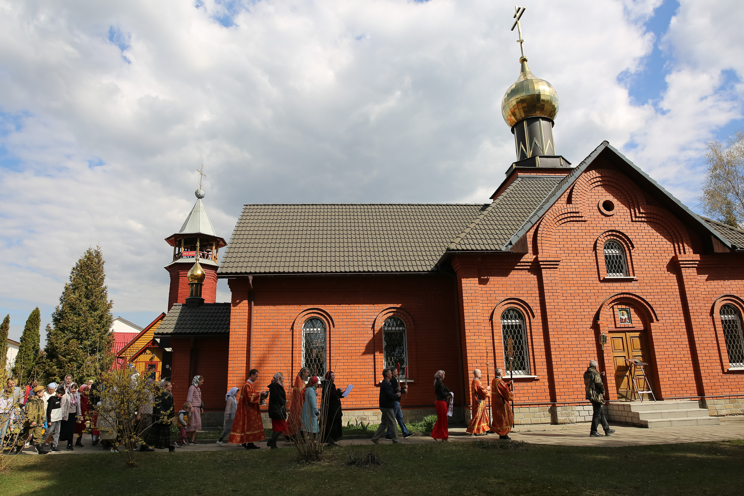 Антипасха храм прп. Сергия Радонежского пос. Красково. Семейный и детский фотограф Анна Петракова