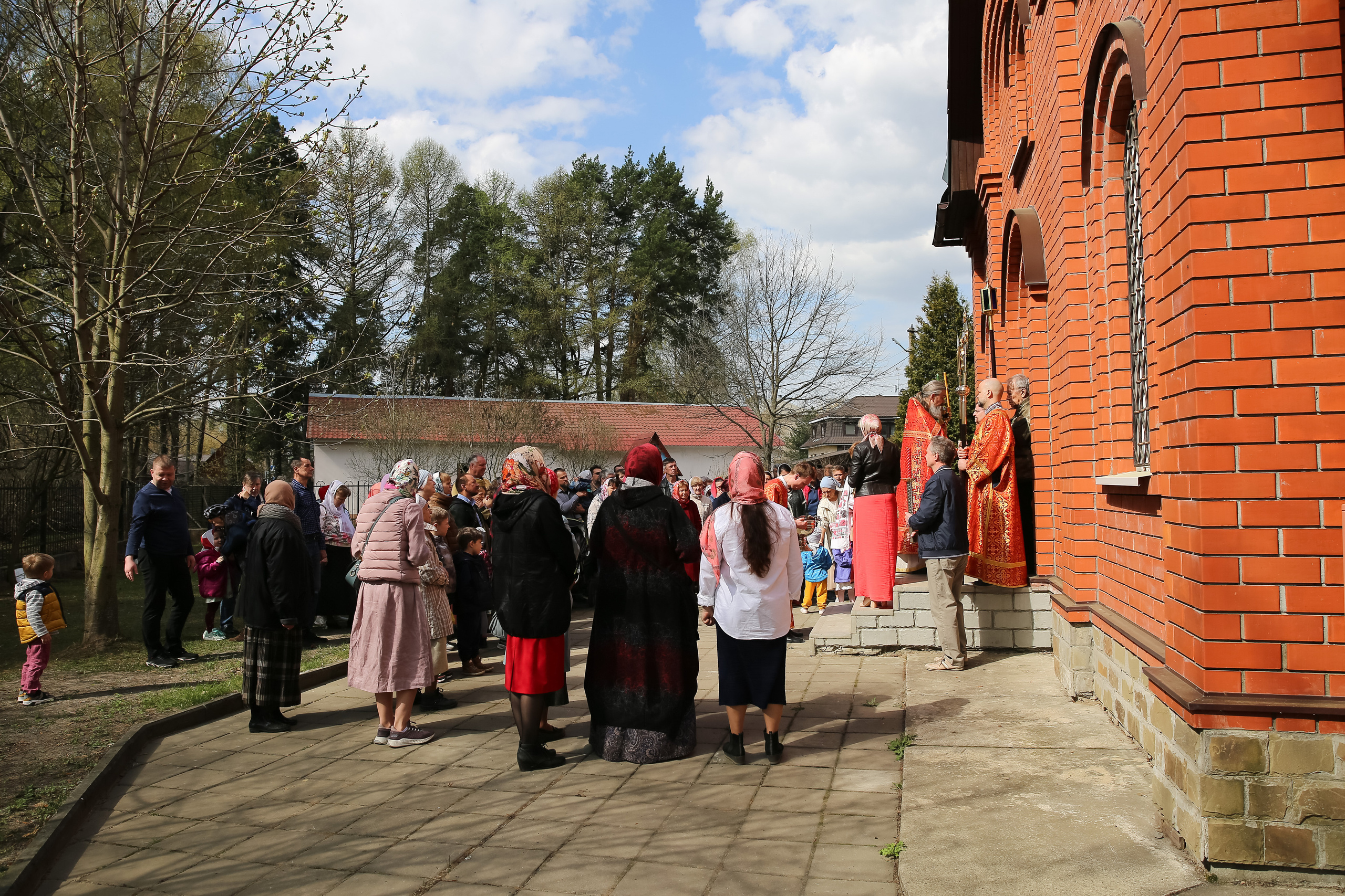 Антипасха храм прп. Сергия Радонежского пос. Красково. Семейный и детский фотограф Анна Петракова
