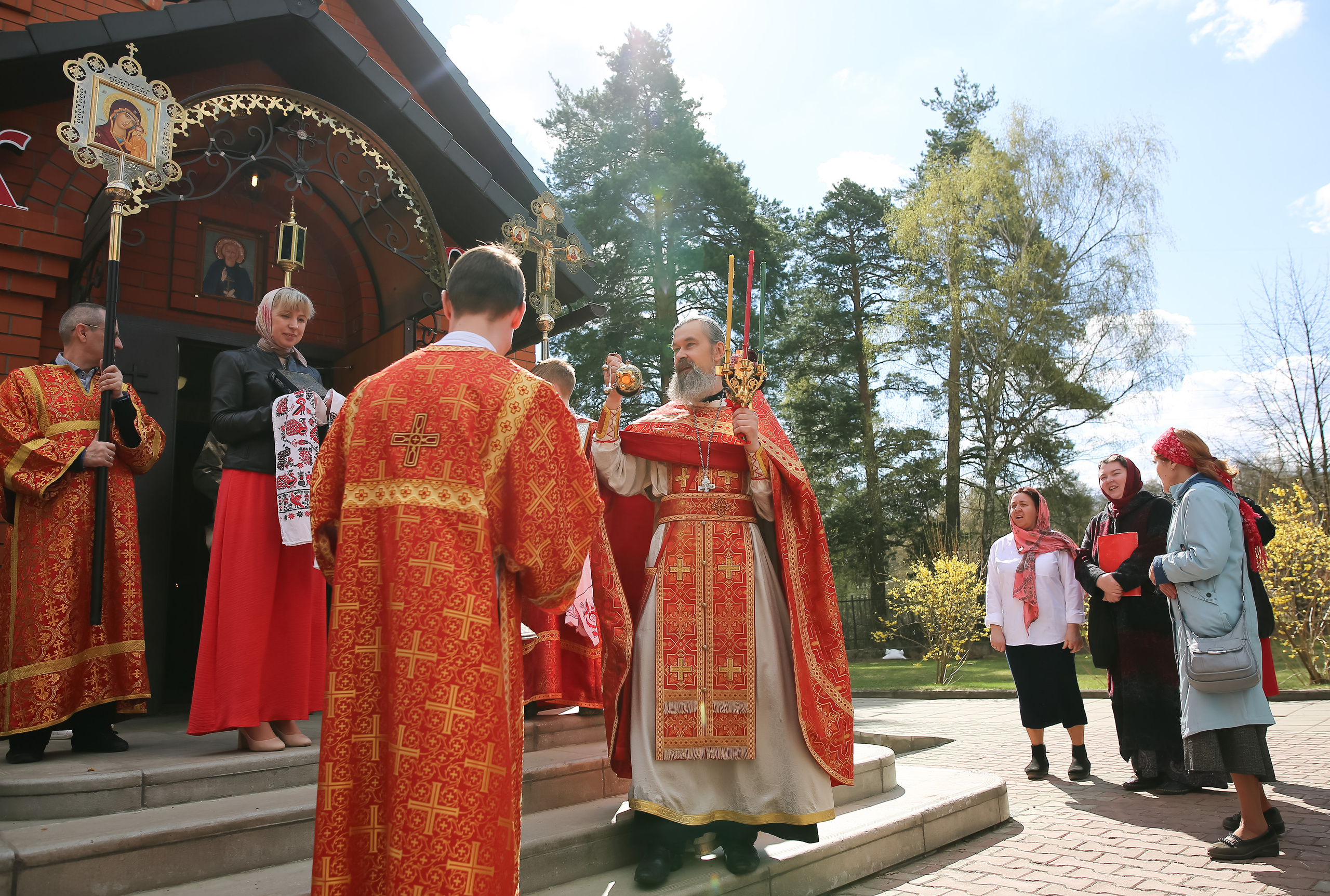 Антипасха храм прп. Сергия Радонежского пос. Красково. Семейный и детский фотограф Анна Петракова