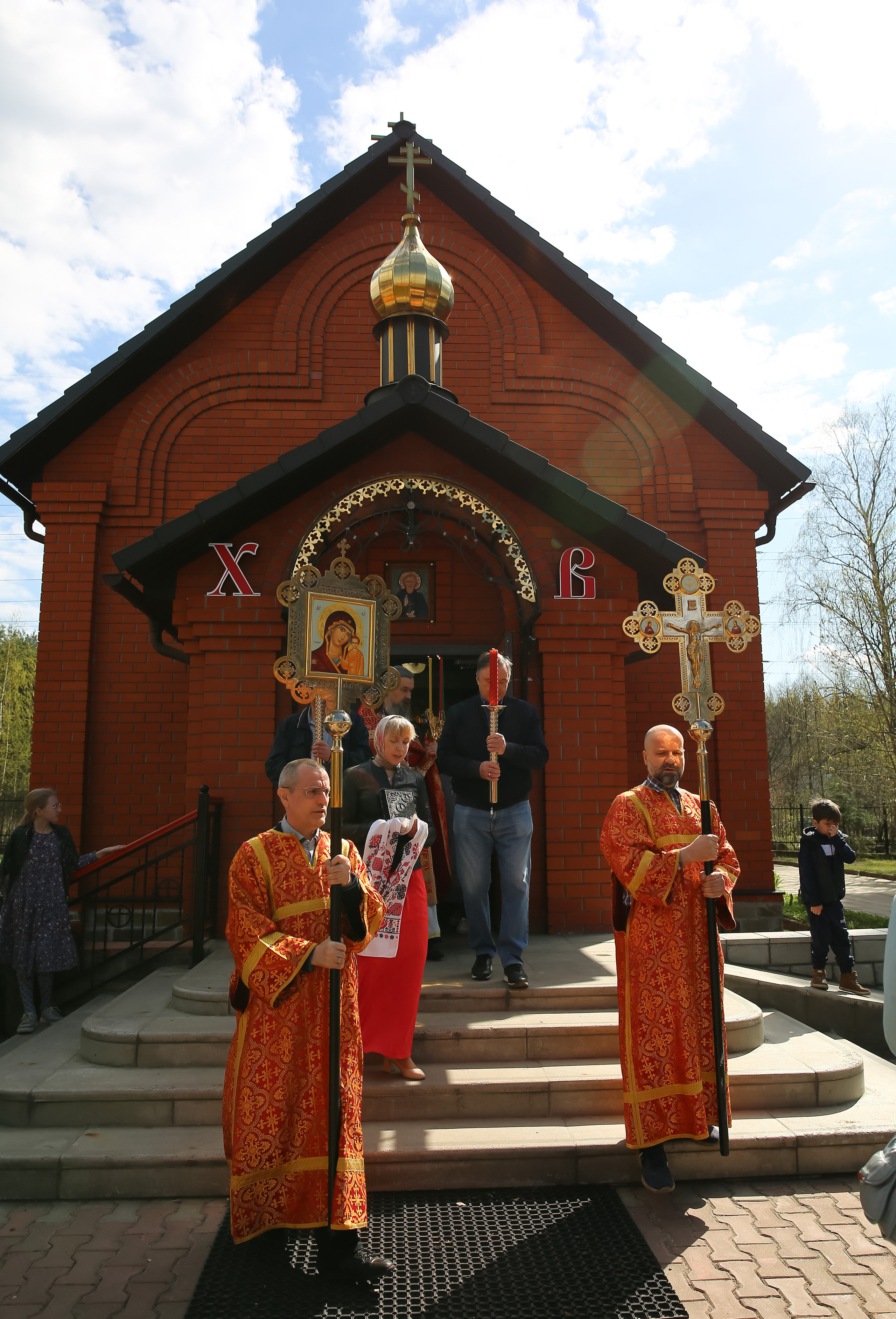 Антипасха храм прп. Сергия Радонежского пос. Красково. Семейный и детский фотограф Анна Петракова