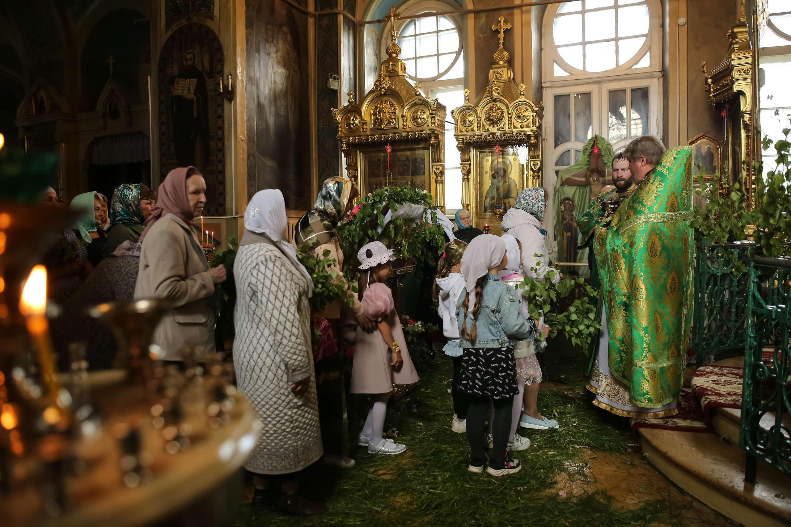 День Святой Троицы — Пятидесятница в Георгиевский храм с. Ванилово. Семейный и детский фотограф Анна Петракова