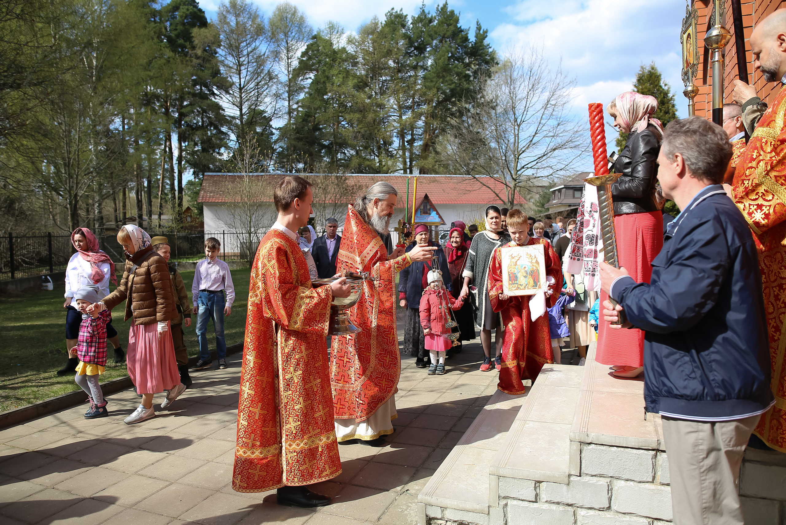 Антипасха храм прп. Сергия Радонежского пос. Красково. Семейный и детский фотограф Анна Петракова
