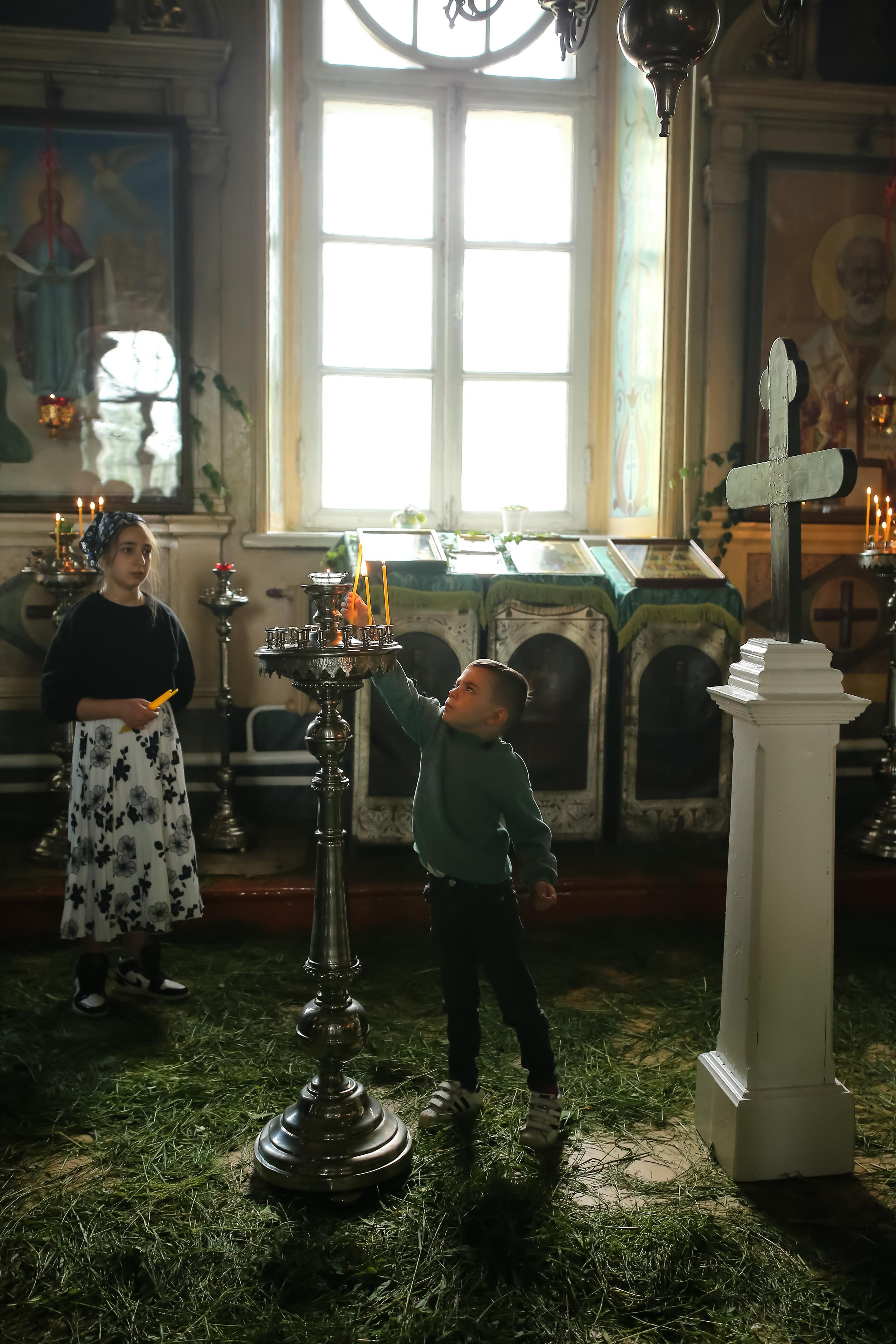 День Святой Троицы — Пятидесятница в Георгиевский храм с. Ванилово. Семейный и детский фотограф Анна Петракова