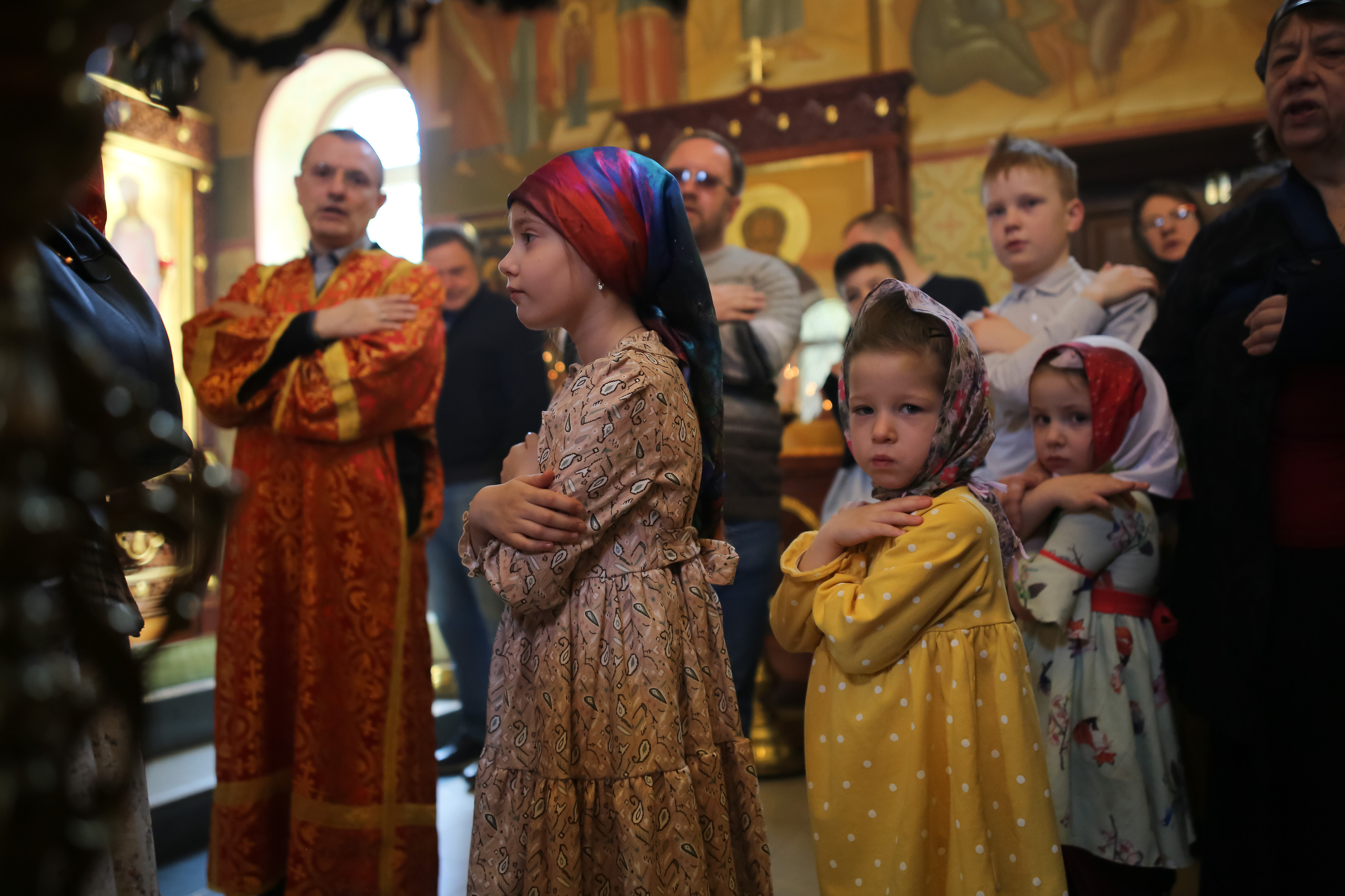 Антипасха храм прп. Сергия Радонежского пос. Красково. Семейный и детский фотограф Анна Петракова