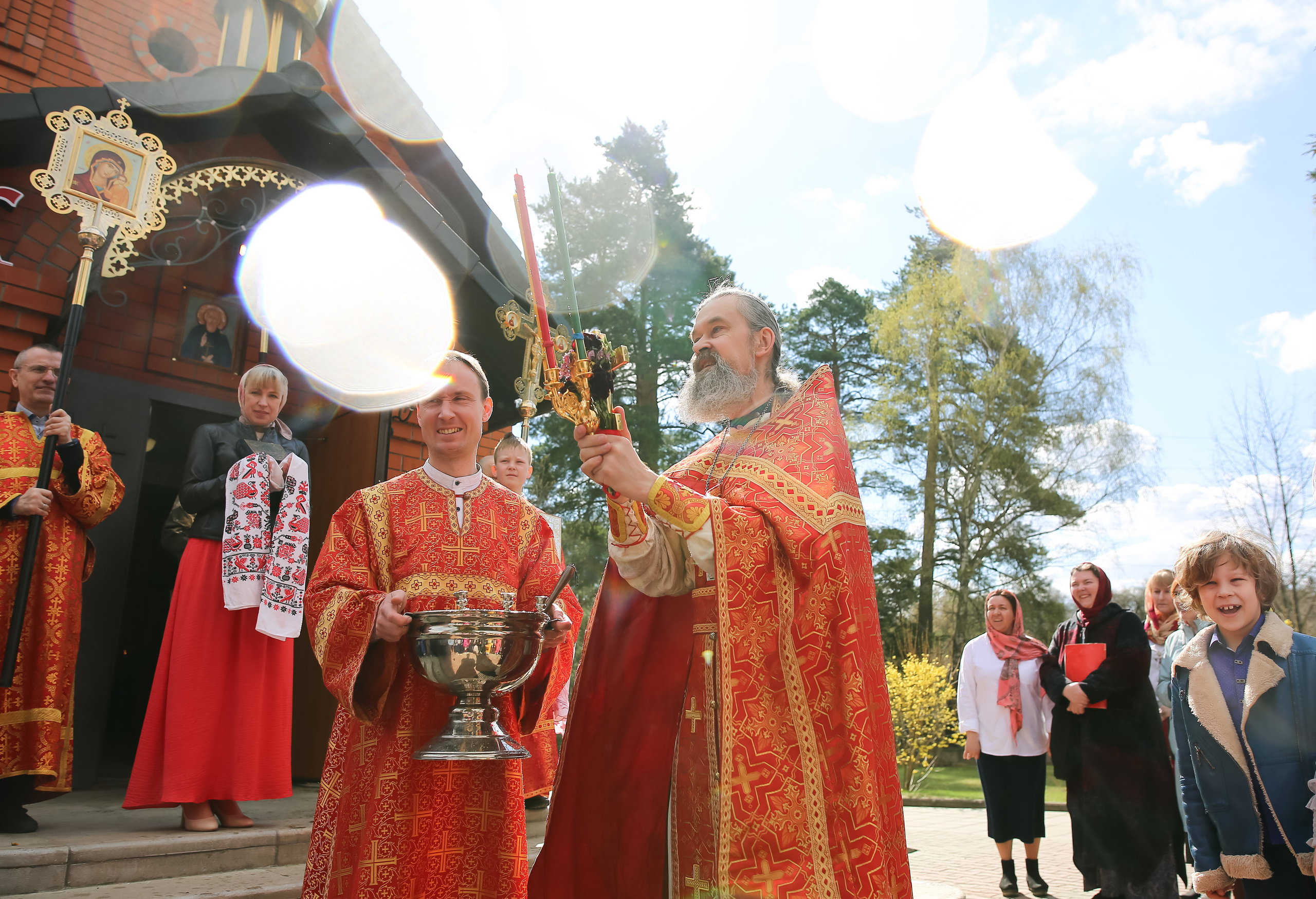 Антипасха храм прп. Сергия Радонежского пос. Красково. Семейный и детский фотограф Анна Петракова