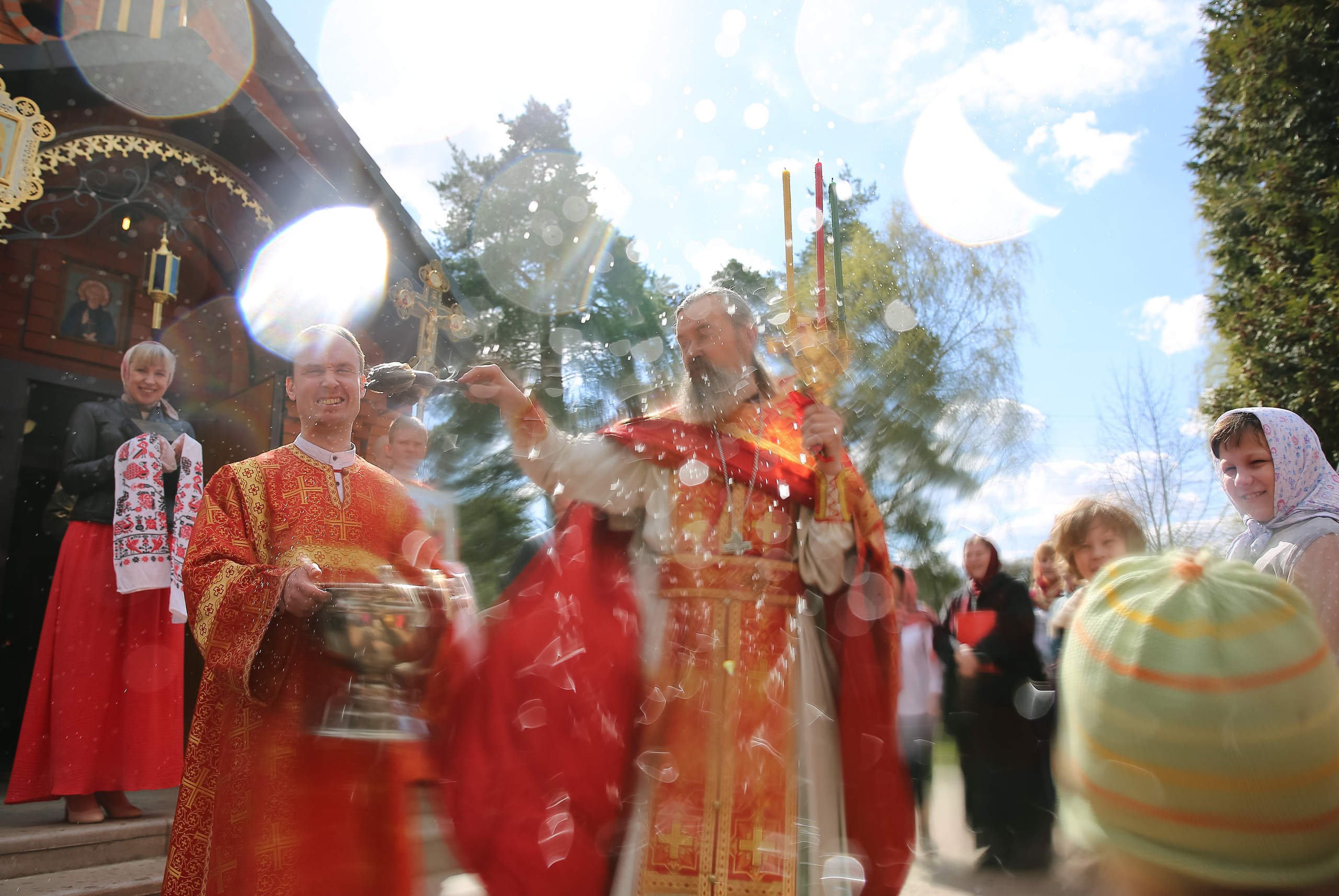 Антипасха храм прп. Сергия Радонежского пос. Красково. Семейный и детский фотограф Анна Петракова