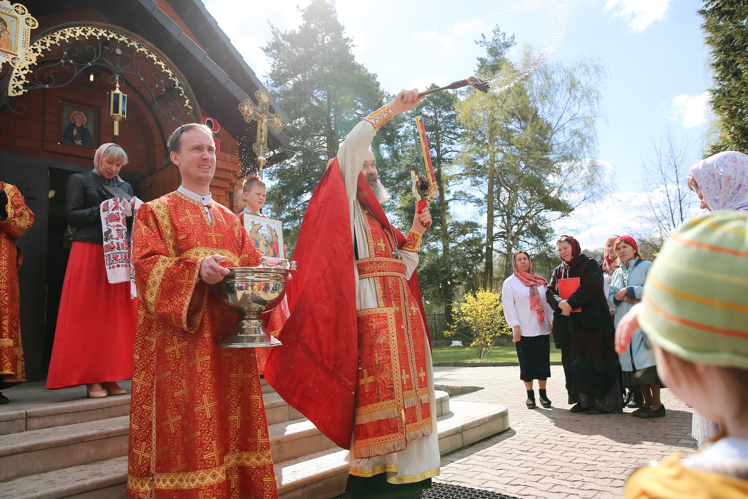 Антипасха храм прп. Сергия Радонежского пос. Красково. Семейный и детский фотограф Анна Петракова