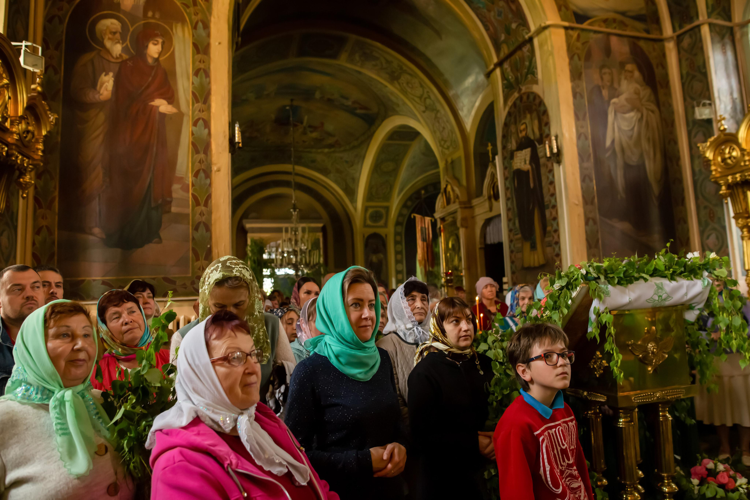 День Святой Троицы — Пятидесятница в Георгиевский храм с. Ванилово. Семейный и детский фотограф Анна Петракова