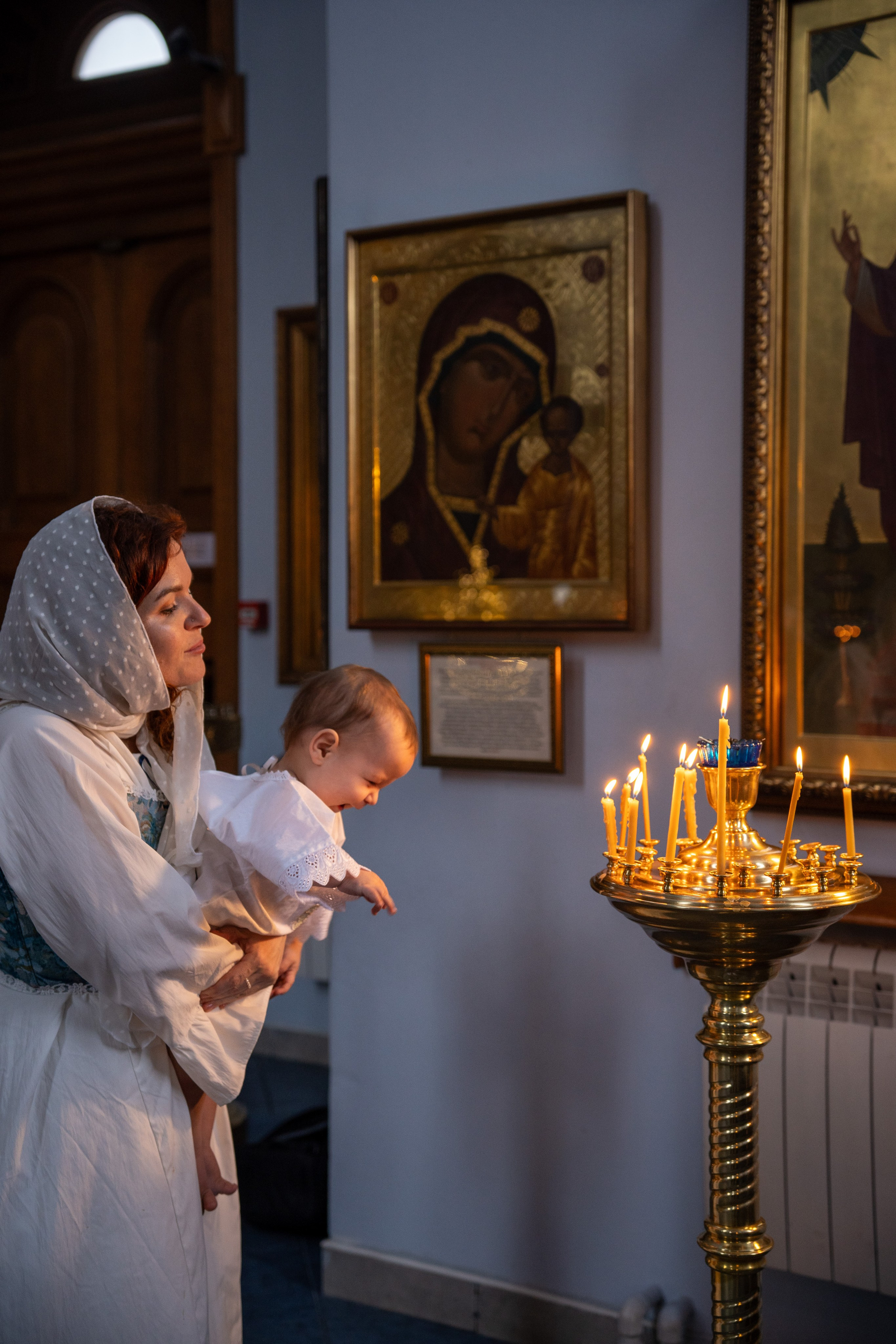 Крещение Евгении. Студийный и портретный фотограф в САНКТ-ПЕТЕРБУРГЕИрина Махаон