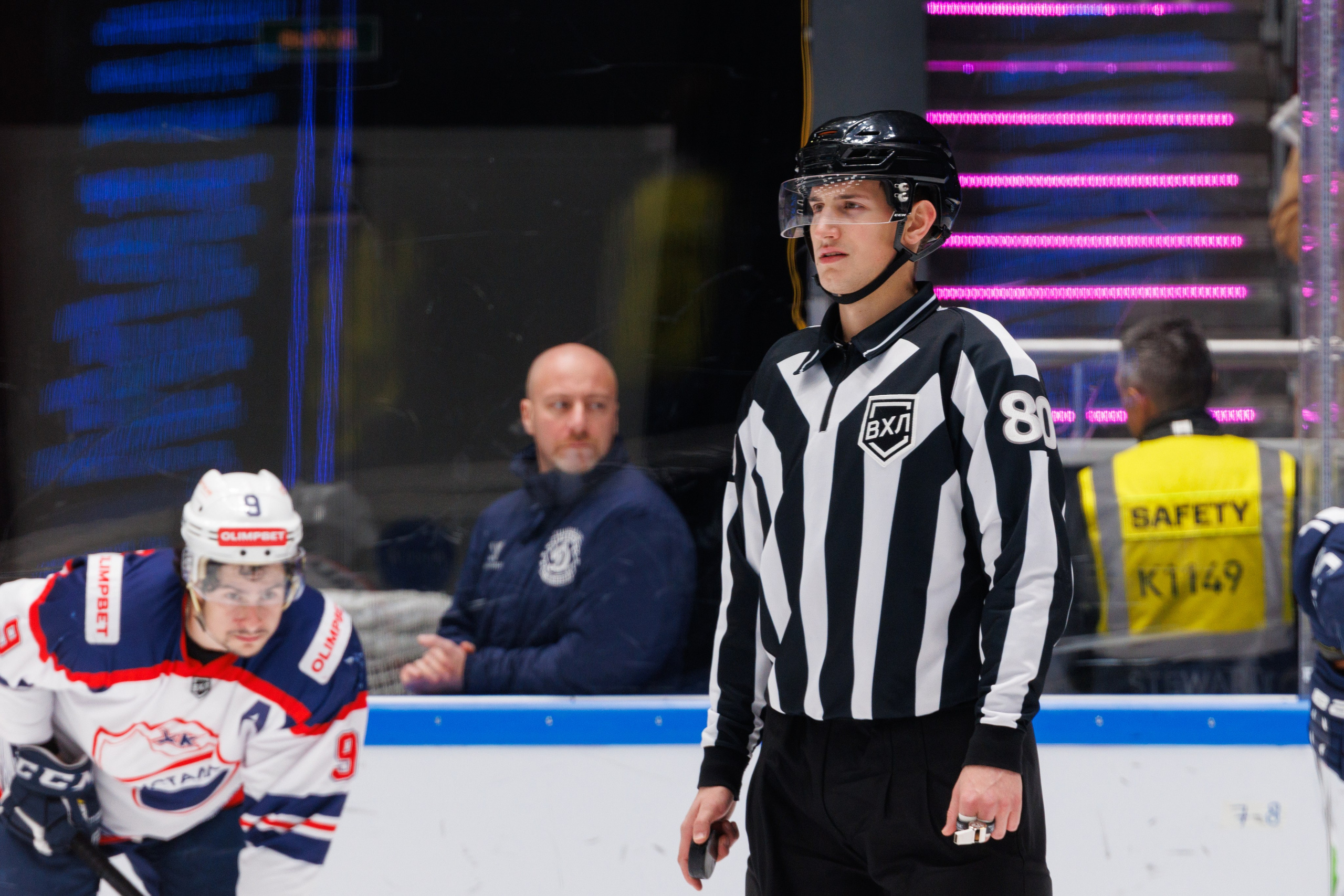 МХК Динамо (СПб) — МХК Кристалл. Фотограф Александр Заломаев