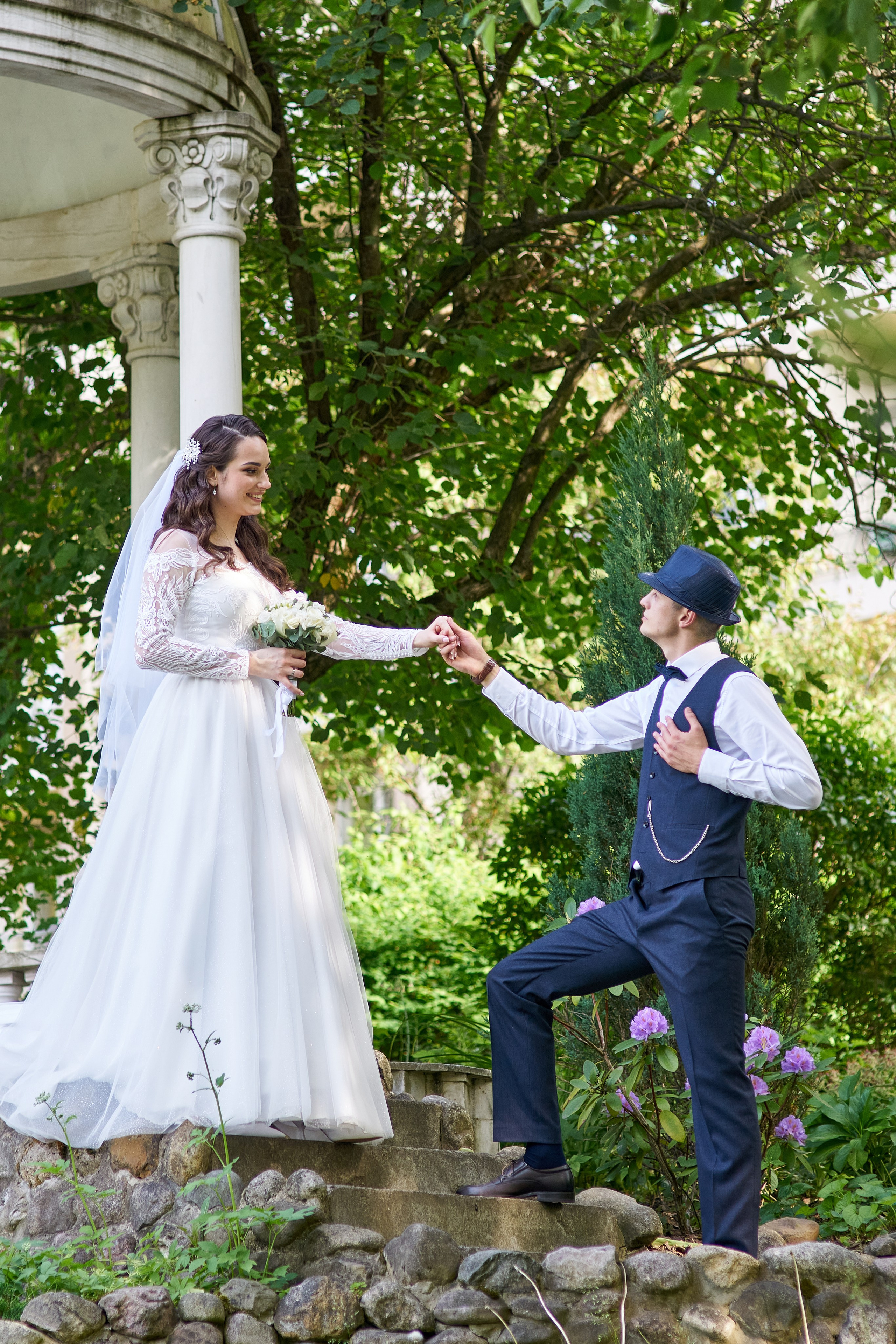 свадебная прогулка