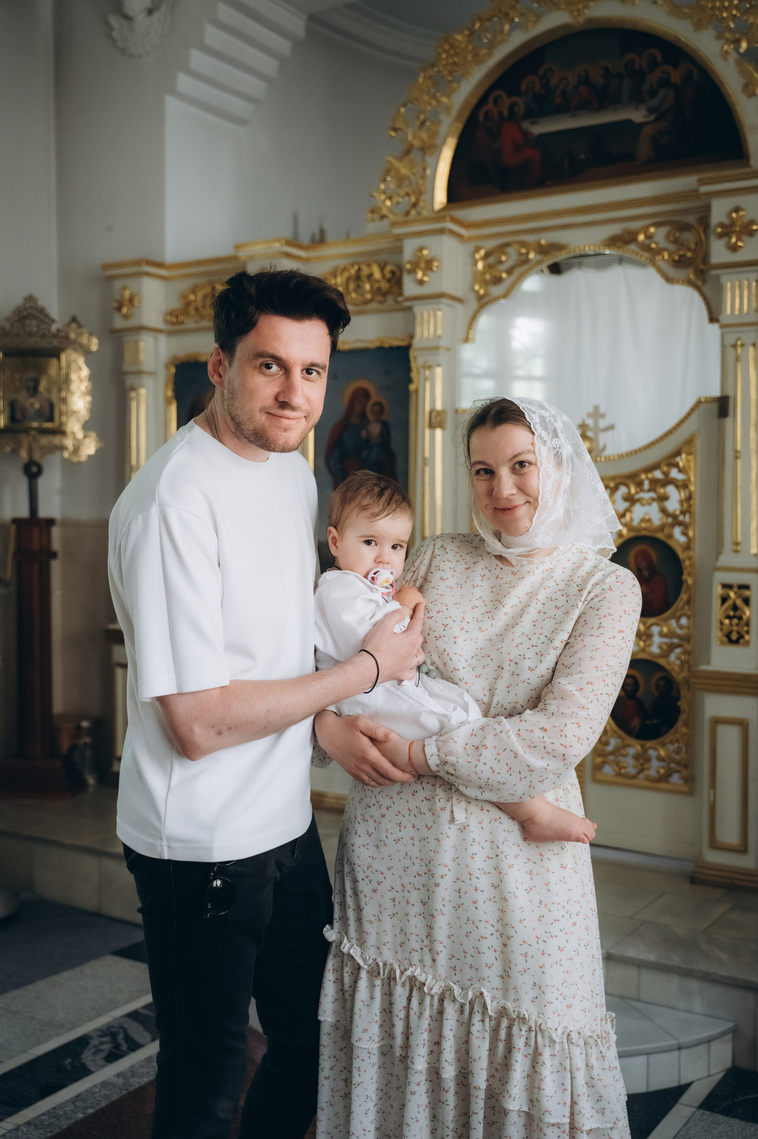 Крещение Мии и Льва. Семейный фотограф в Минске Дарья Дреко