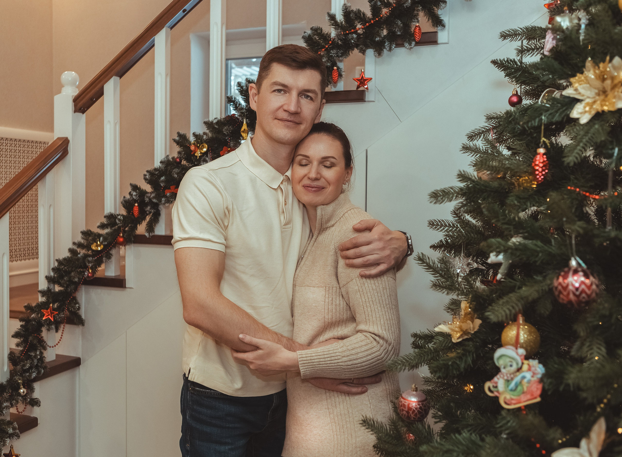 Новый год в кругу семьи (домашняя съемка). Вера Соколова фотограф Воронеж