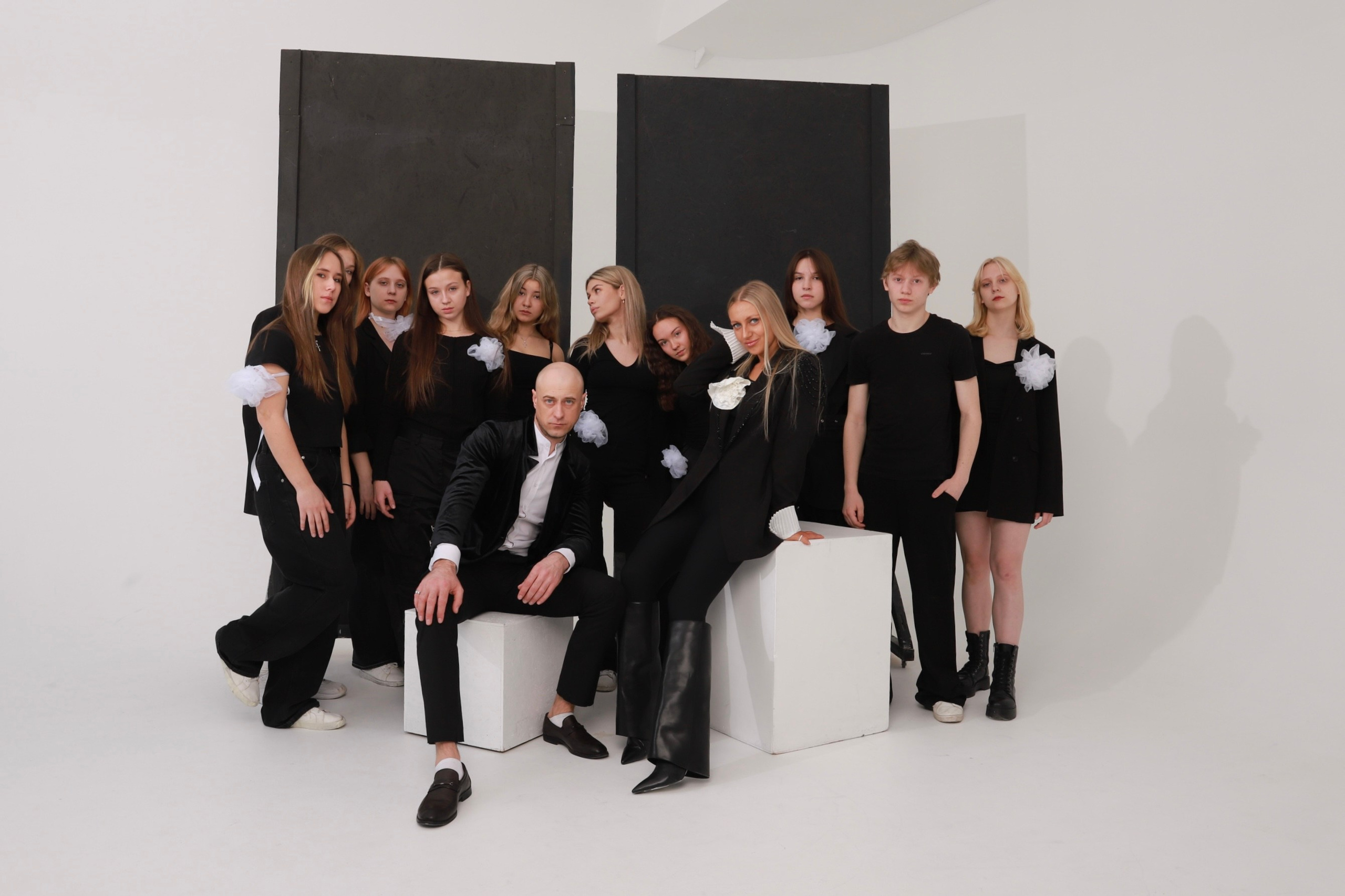 Старшая группа в студии. Фотограф Юлия Мальцева