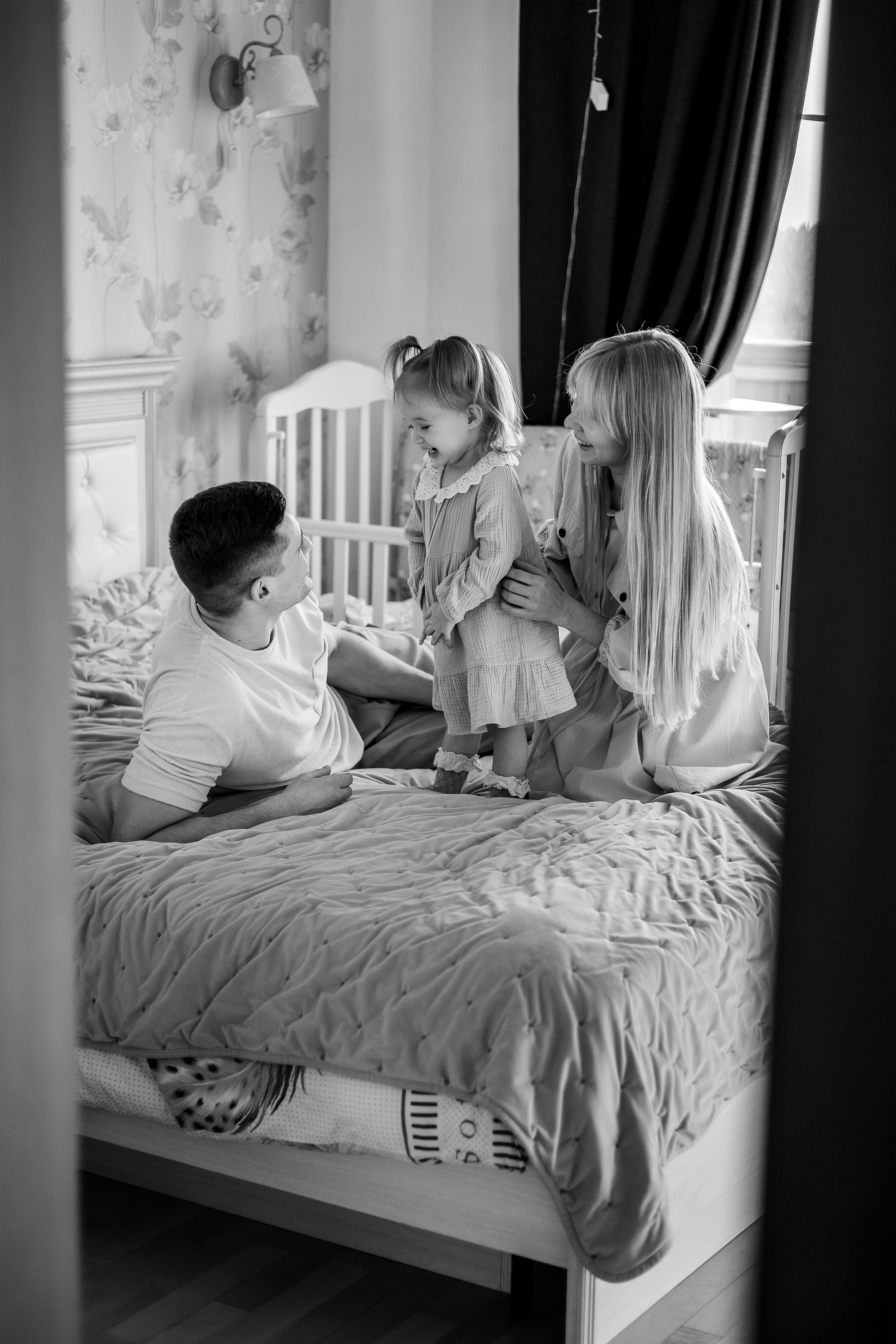 Ксю, Олег и Элисса. Семейный фотограф, детские, семейные, лав стори съемки в Москве