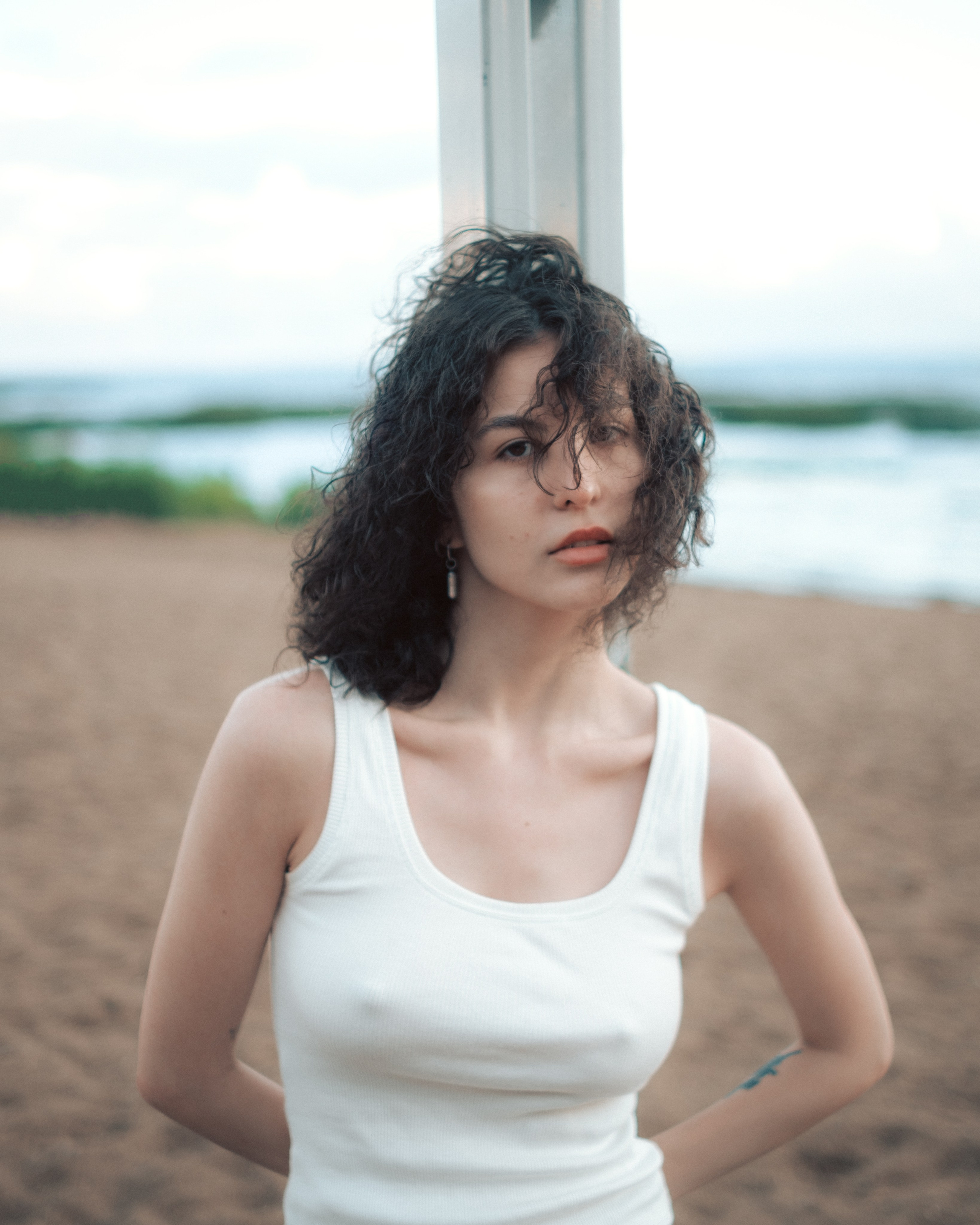 Луиза. Съёмка на заливе. Lickord