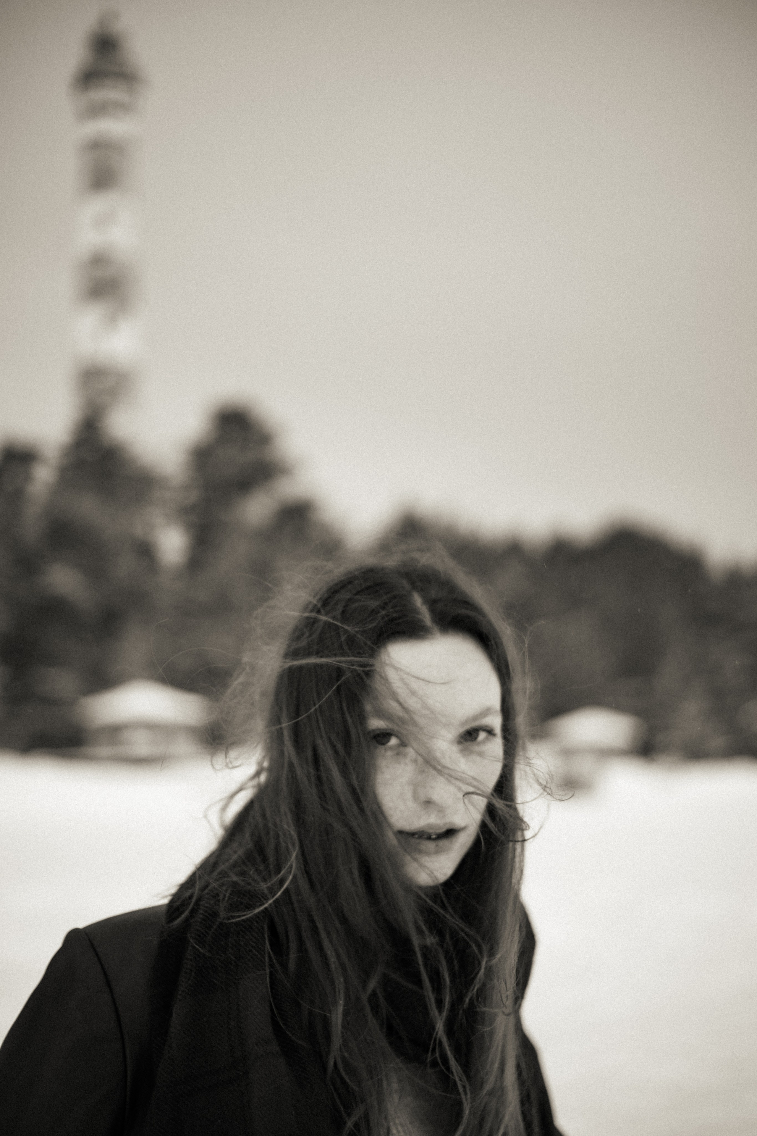 Настя. Съёмка у маяка. Lickord