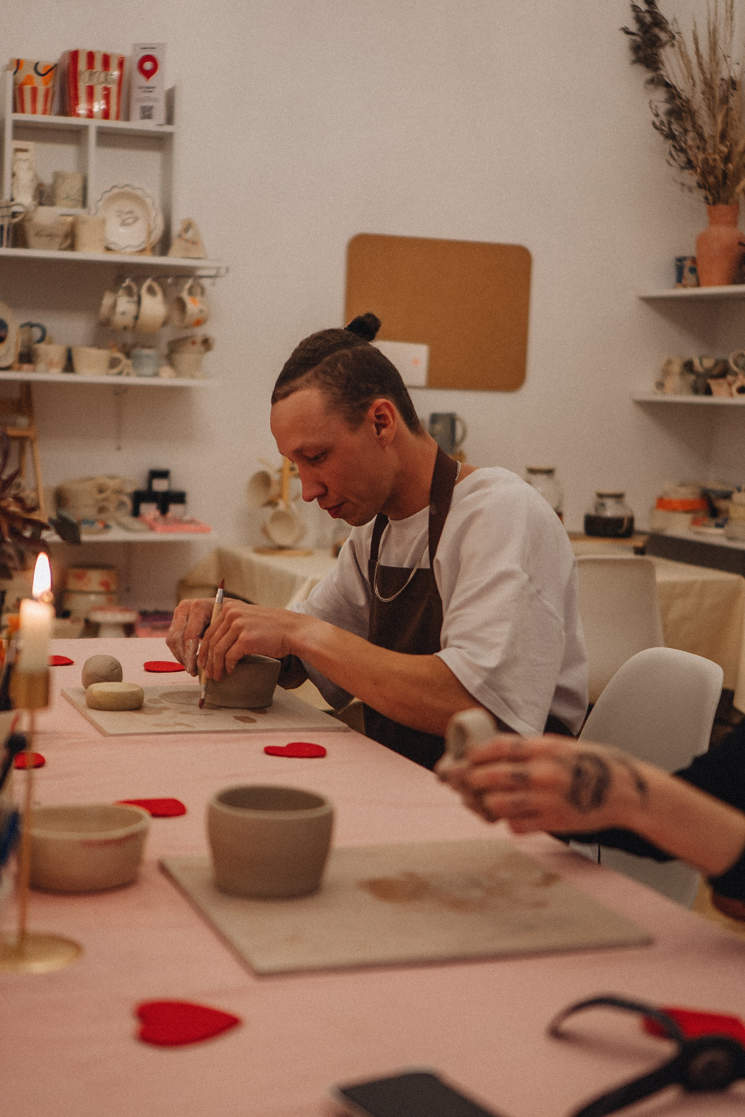 СВИДАНИЕ В ГОНЧАРНОЙ МАСТЕРСКОЙ. Профессиональный фотограф, Санкт-Петербург — Виктория Богомолова