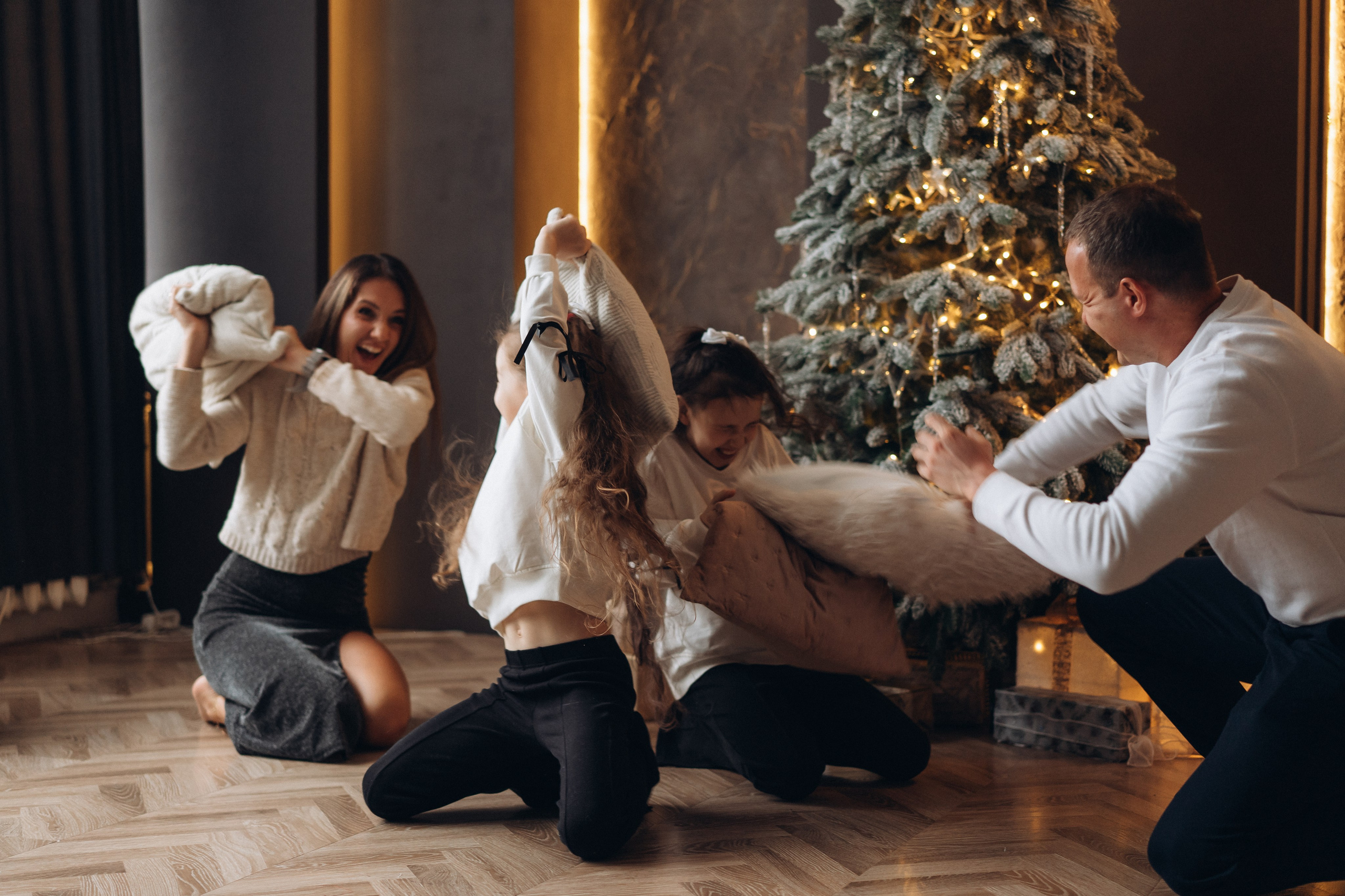 Семейная съемка в студии. Фотограф Екатеринбург Кокшарова Александра