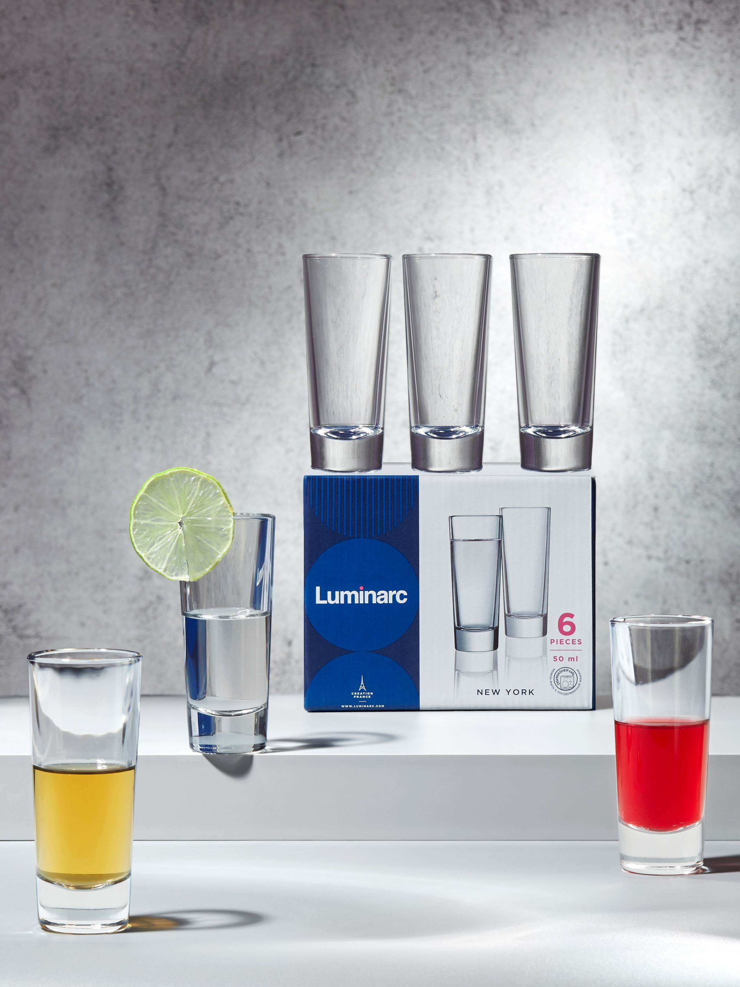 Luminarc бокалы. Предметный фотограф  Анастасия Лобанова