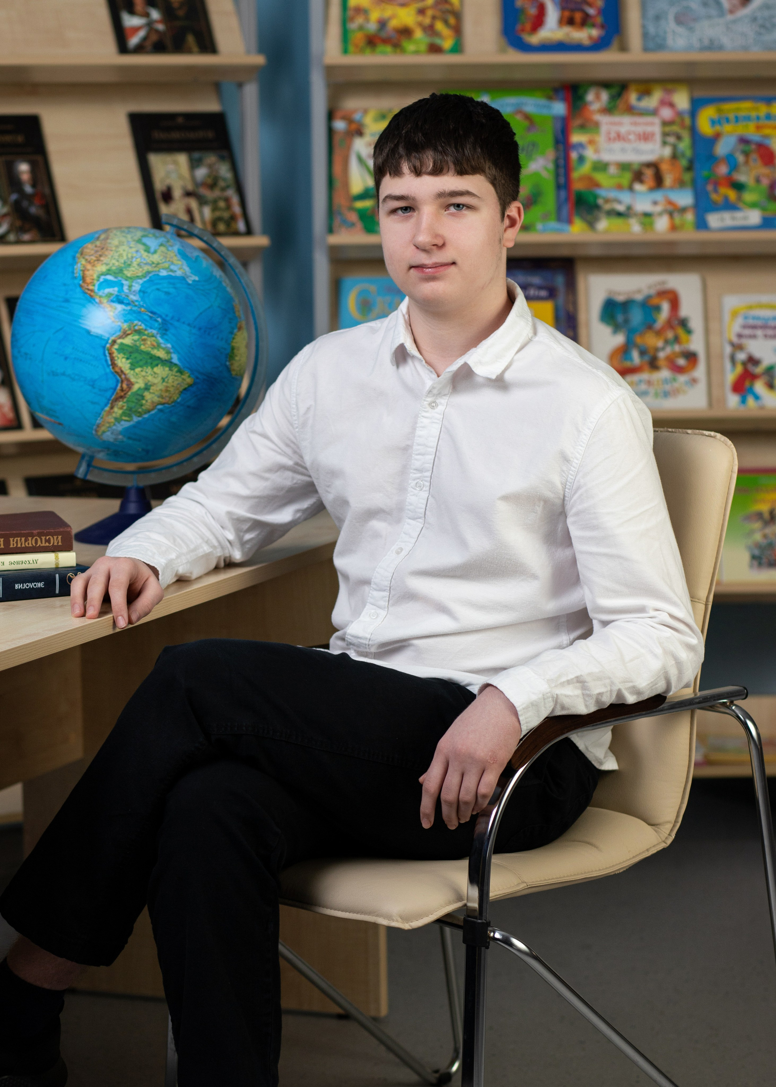 Детский портрет. Выпускная фотография. Средняя школа 9 класс