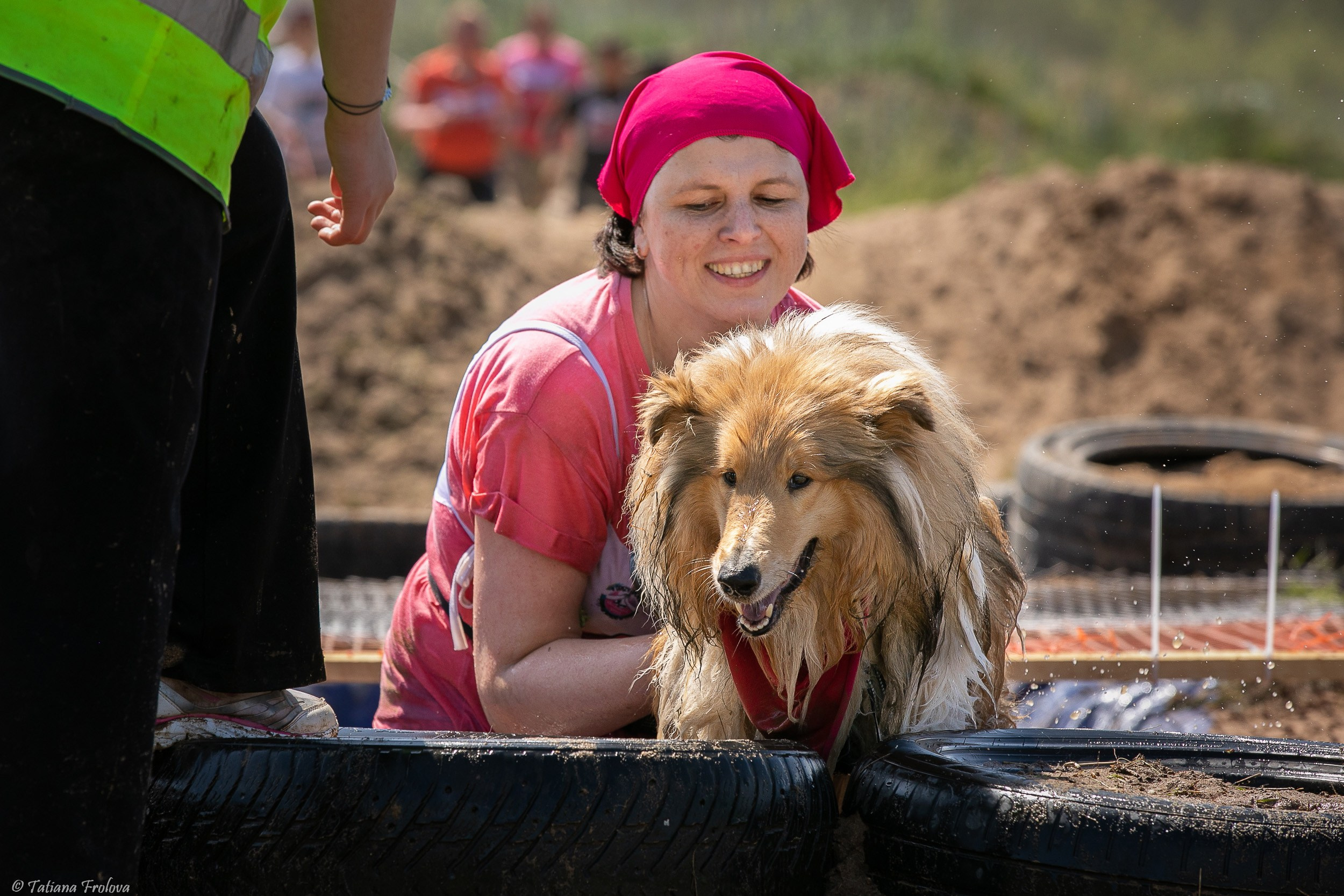 Фоторепортаж с забега с собаками. Фотограф-анималист в Москве и Московской области Татьяна Фролова