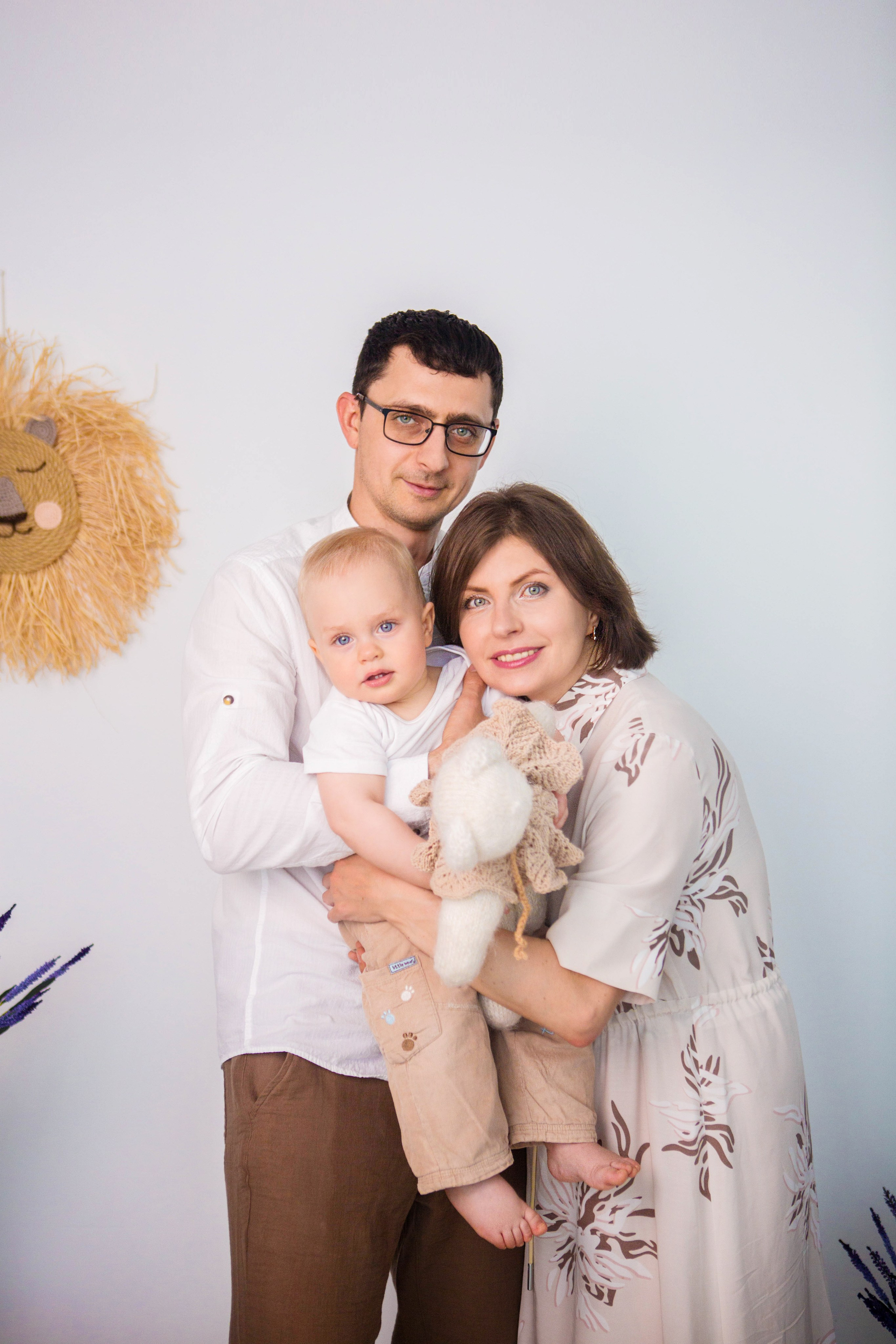 Тёма, 1 год. Фотостудия «Пшеница». Свадебный семейный и детский фотограф в Краснодаре Карина Федоровская