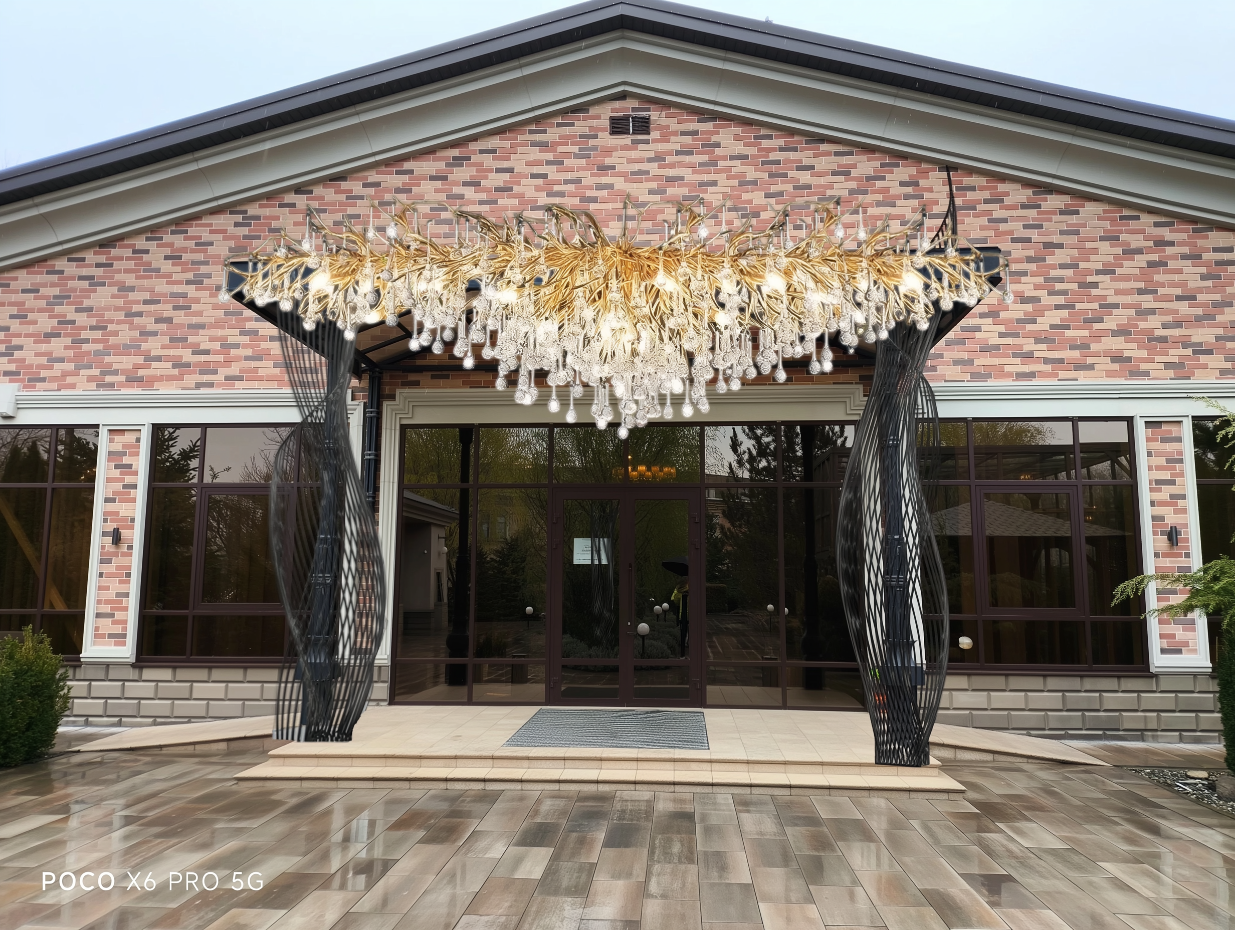 Разработка оформления Графского парка для LAZAR DECOR. Главная