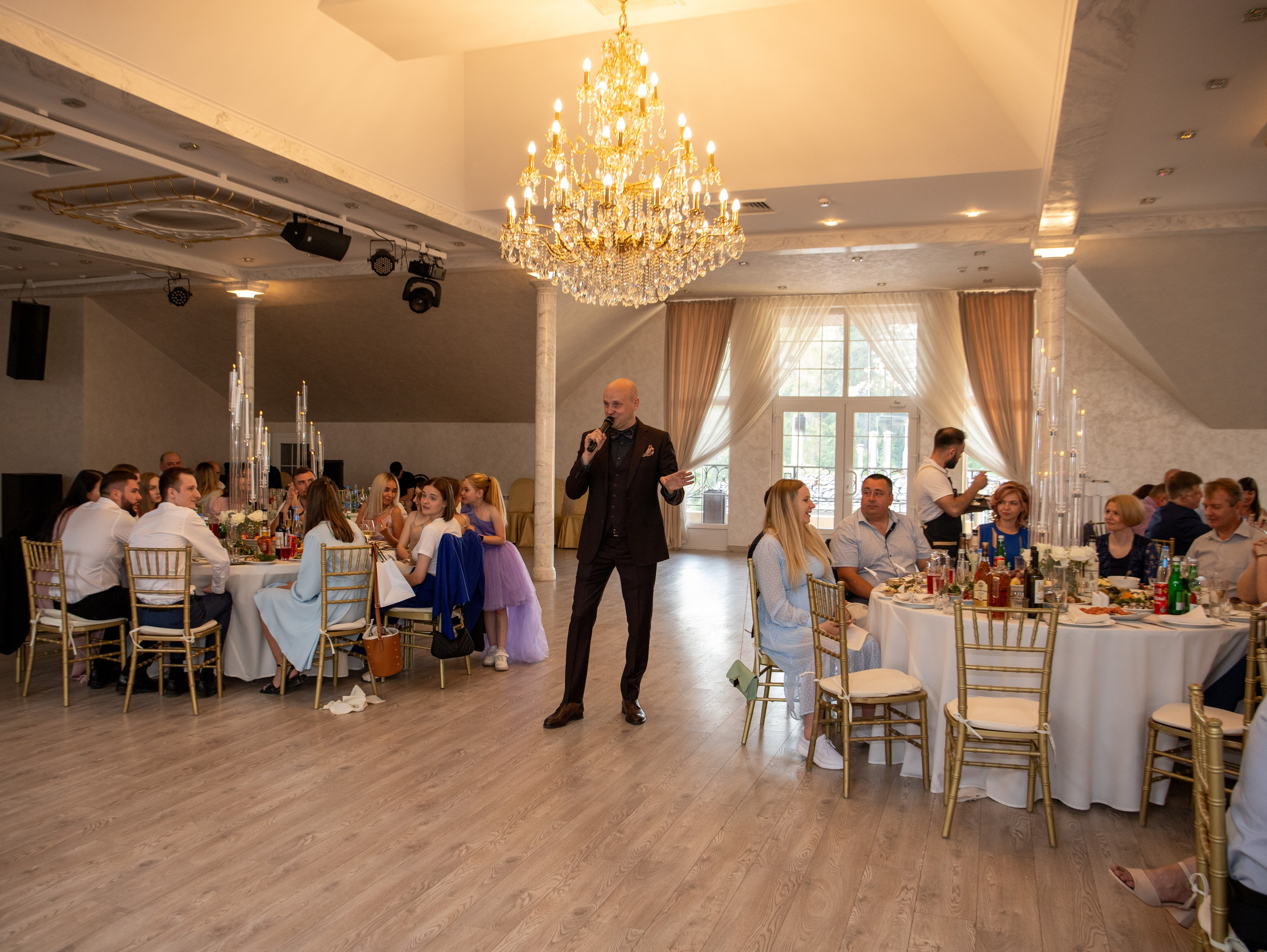 Свадебный банкет. Свадебный и семейный фотограф в Москве Мила Широких