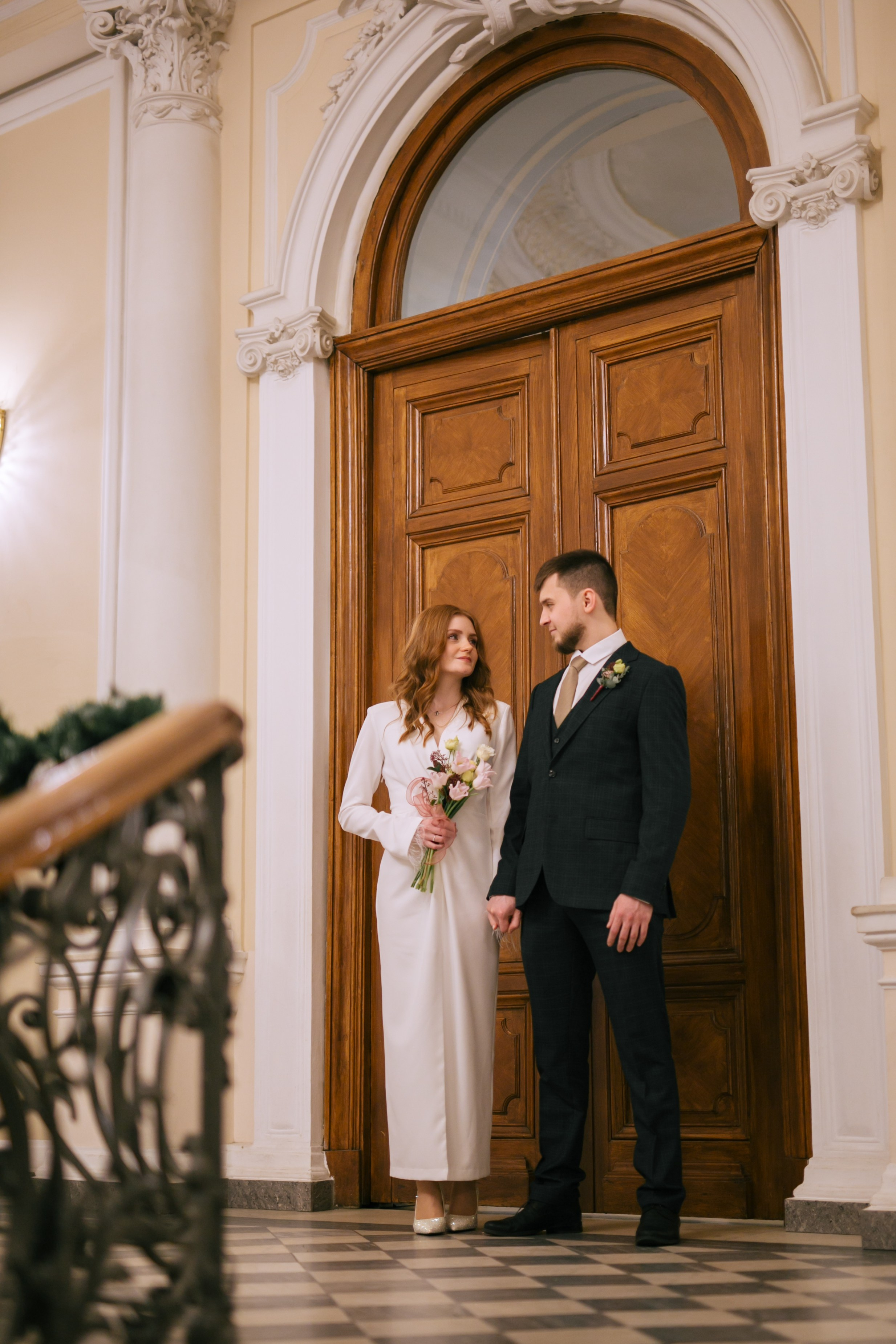 Роспись Анны и Владислава во II Дворце, СПб. Портретный и репортажный фотограф в Санкт-Петербурге Елизавета Я