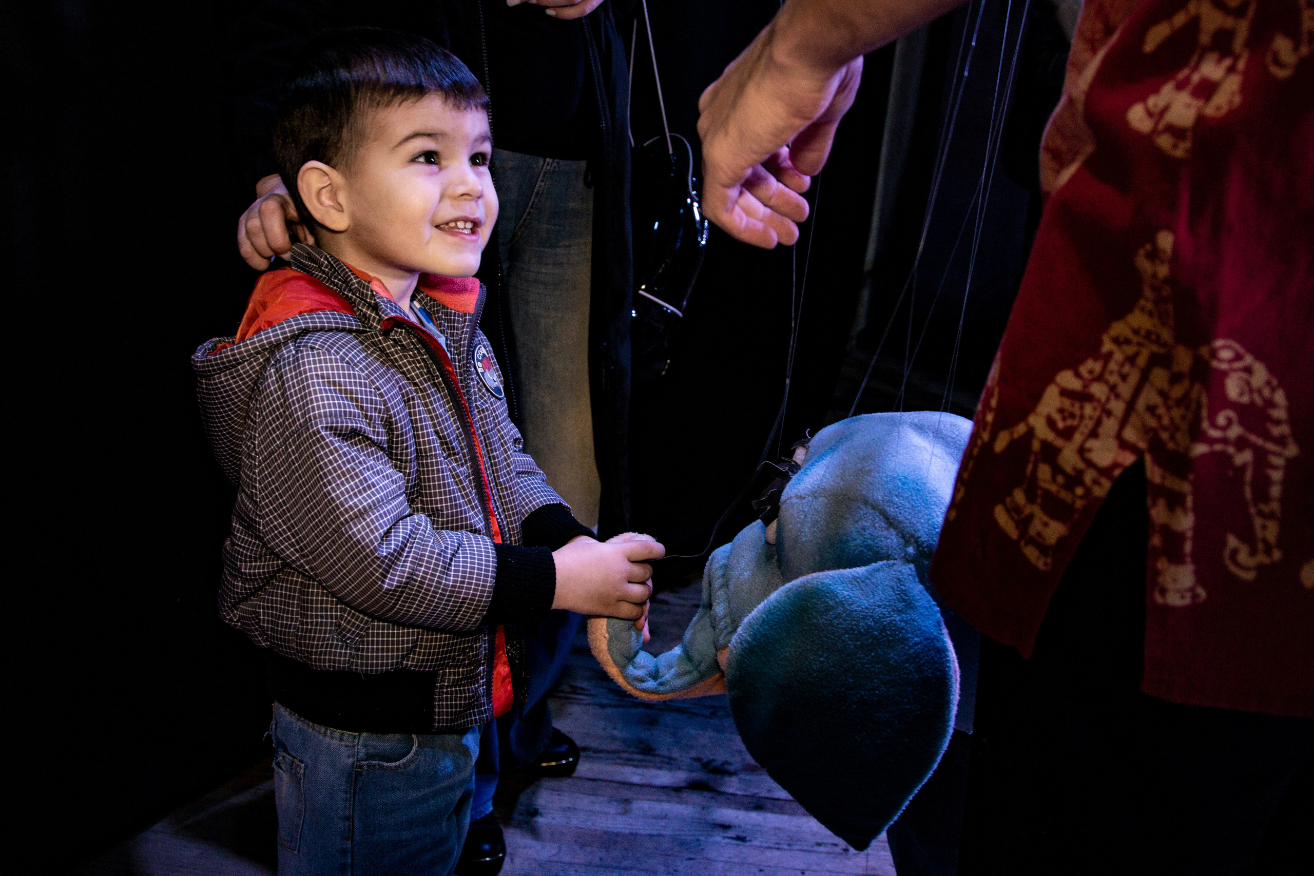 Любопытный слоненок спектакль театра Саквояж. Фотограф в Сочи Юрий Шептаев