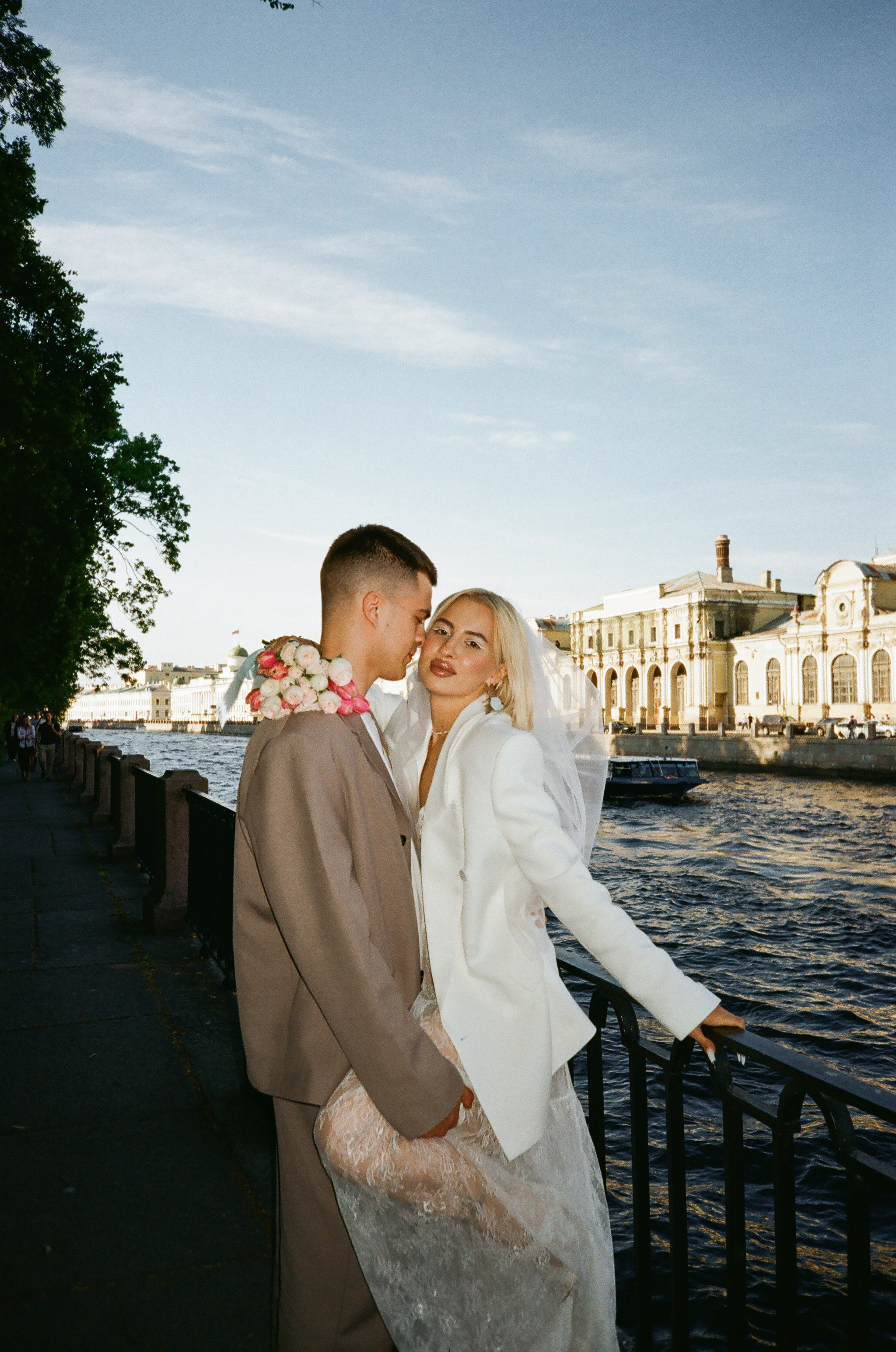 Пленка Лика и Илья 35 mm. Фотограф в Санкт-Петербурге Юлия Гербель