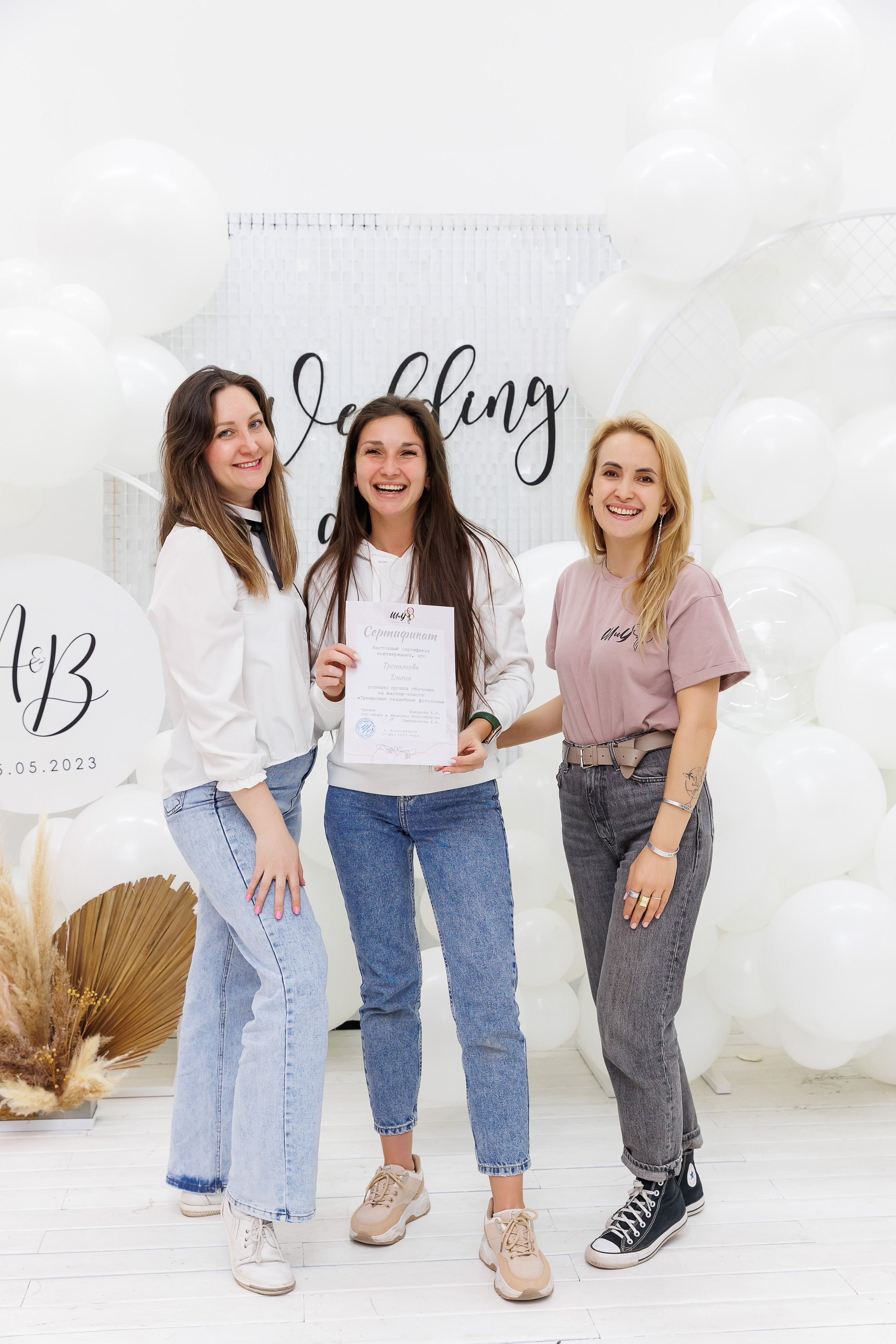 МК декораторов по оформлению фотозоны. Фотограф Новосибирск — Наталья Гресь