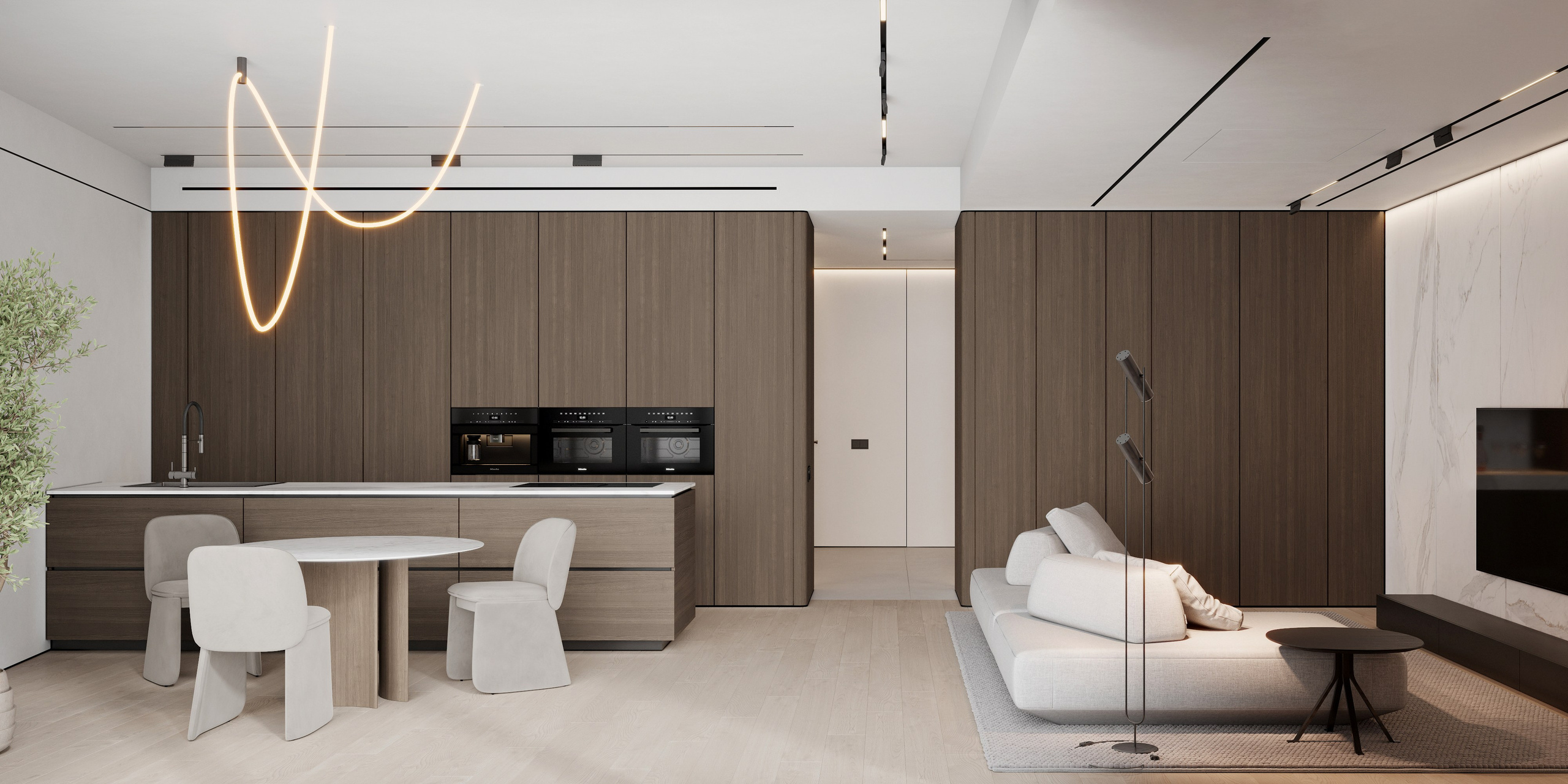 КВАДРАТНЫЕ МЕТРЫ — НЕ ГЛАВНОЕ!. Студия дизайна интерьера в Сочи mon buro Дизайнер Павел Пура