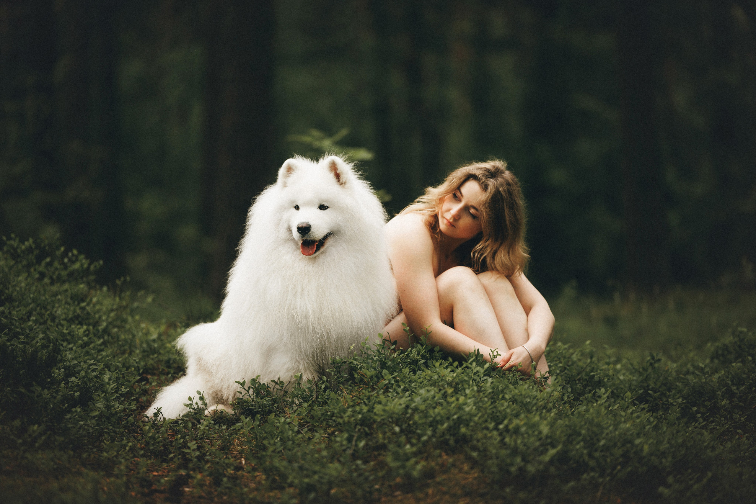 Женя и Цезарь. Фотограф анималист Осипчикова Мария