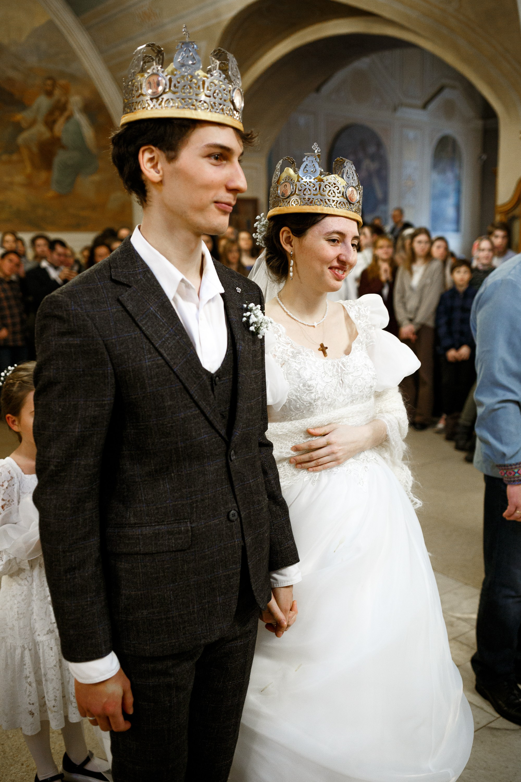 Венчание в храме Космы и Дамиана в Шубине