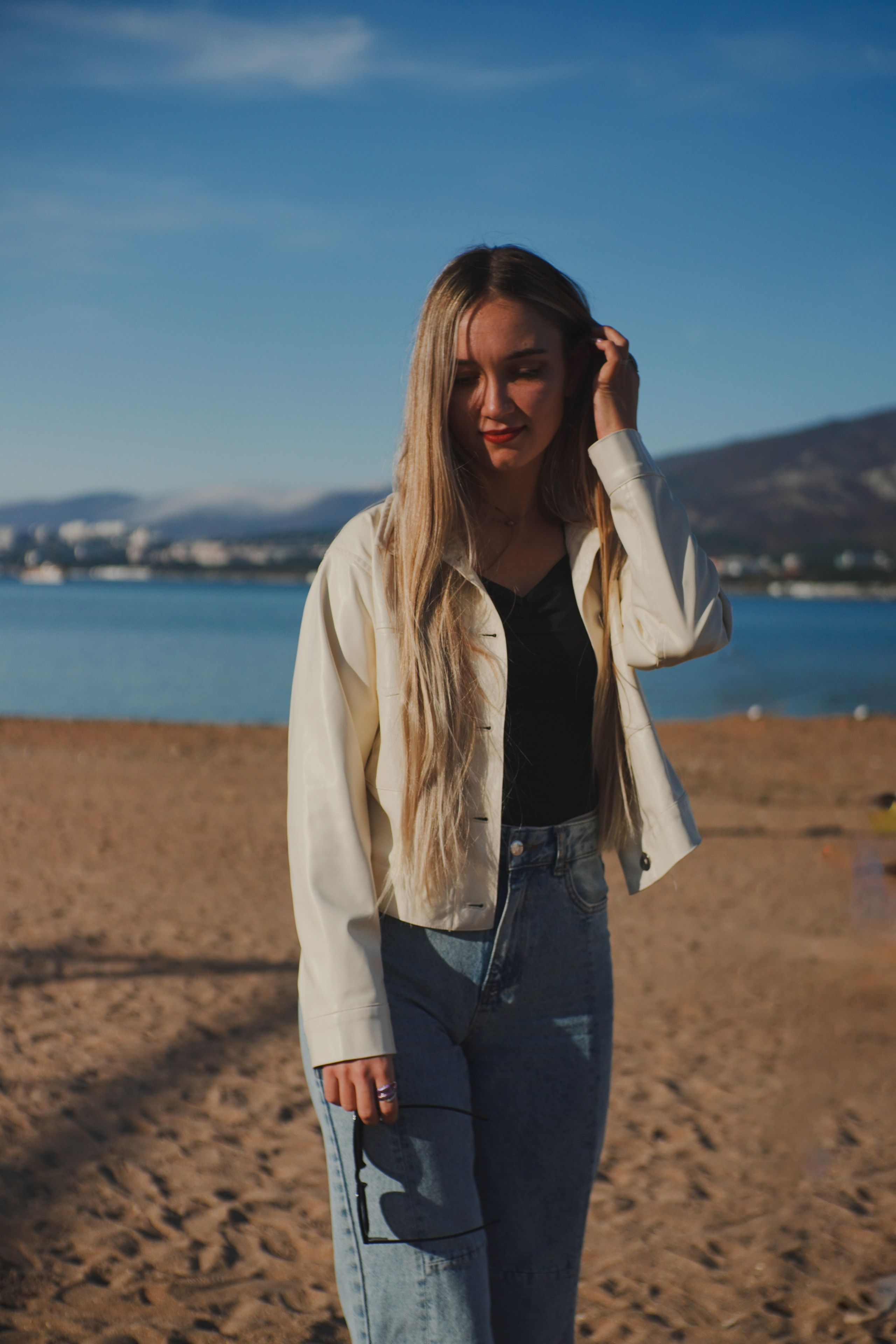 Фотосессия  на пляже Геленджик