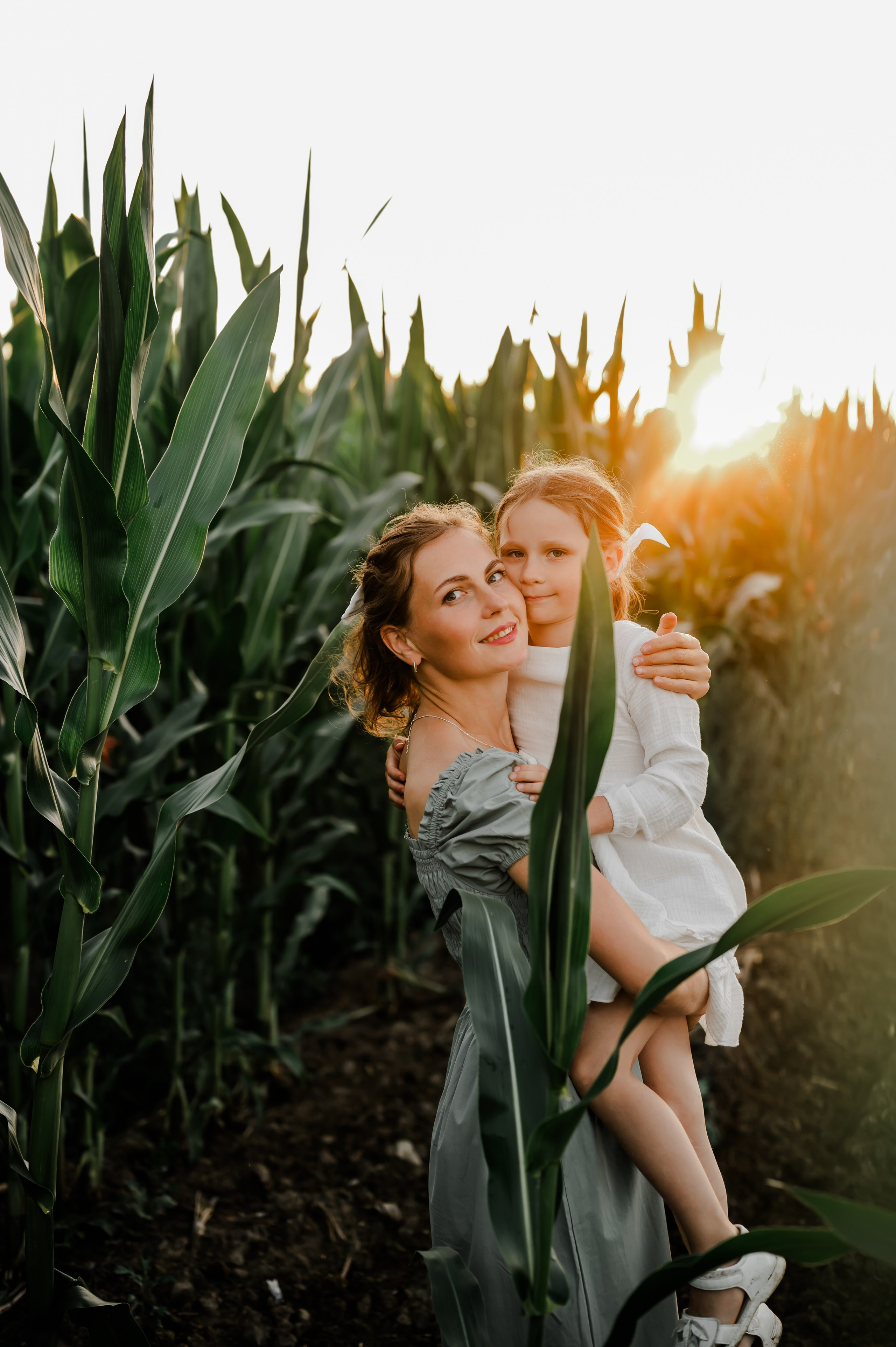 Кукуруза+сено, семейная фотосессия. Свадебный и семейный фотограф Евгения Кононова