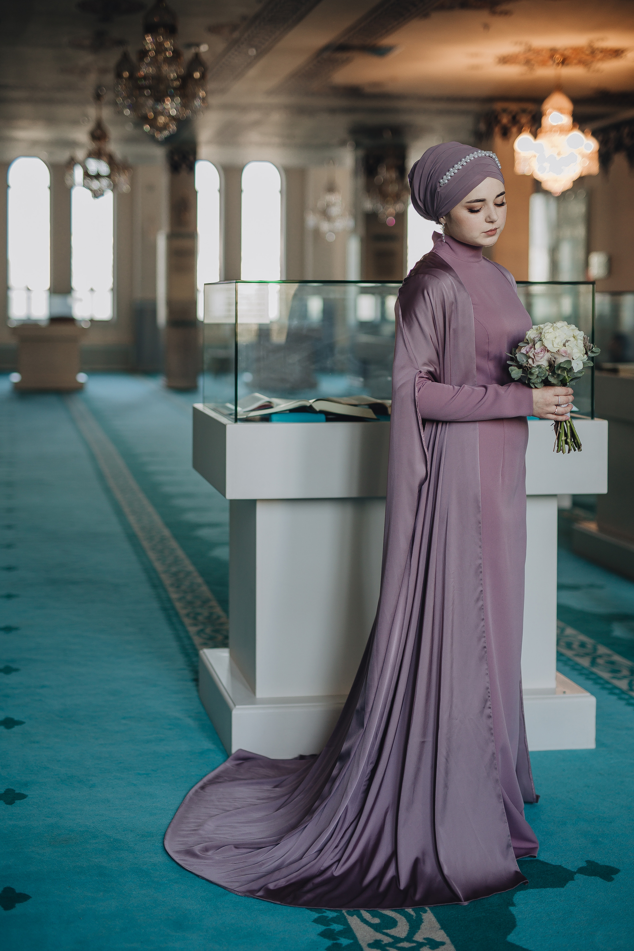 Чтение никах, завязывание платка, платье на никах, фотосессия никаха, букет на никах, украшения на никах, образ жениха, церемония чтения никах 